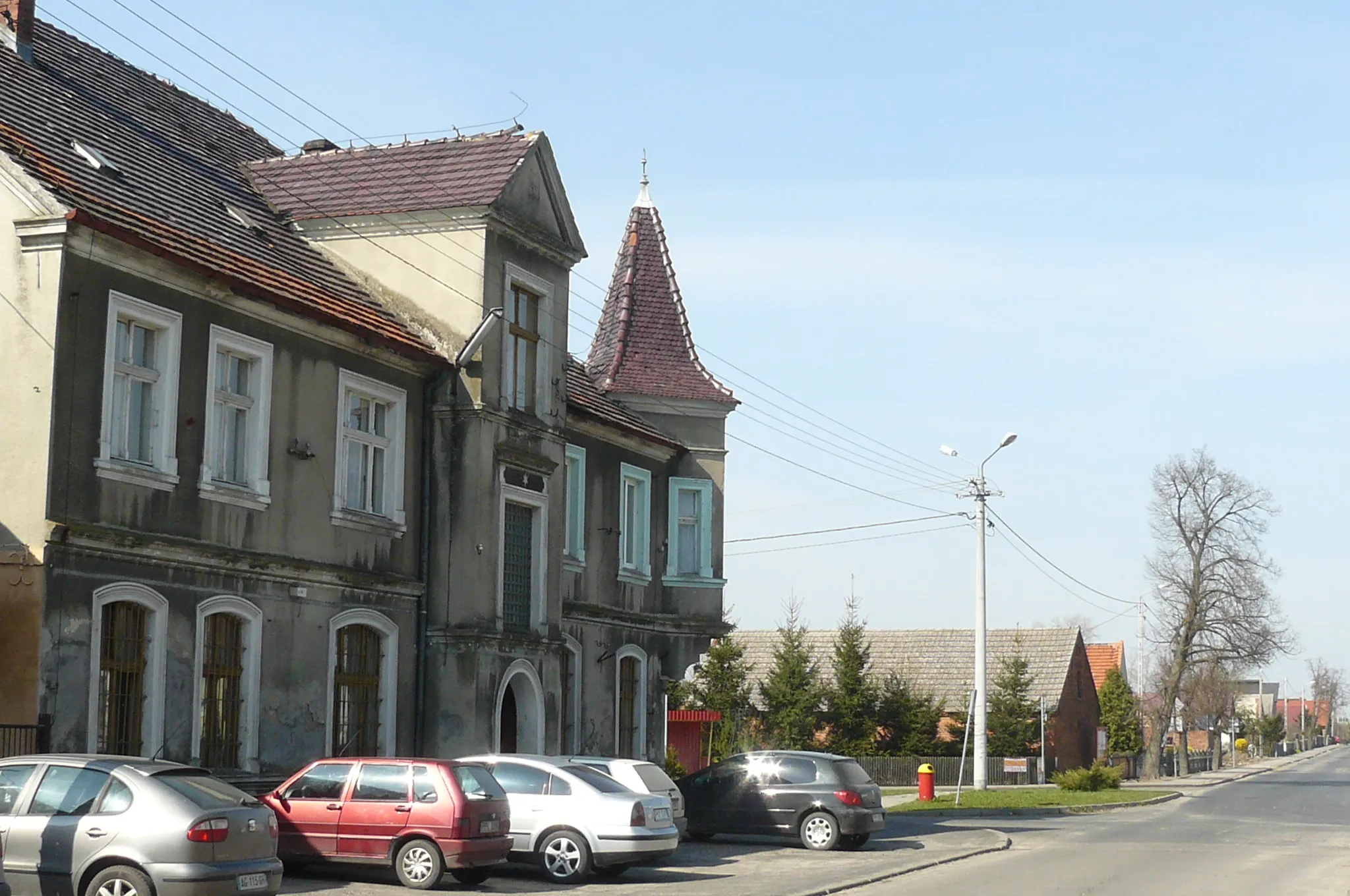 Photo showing: Koźminiec - centrum wsi.