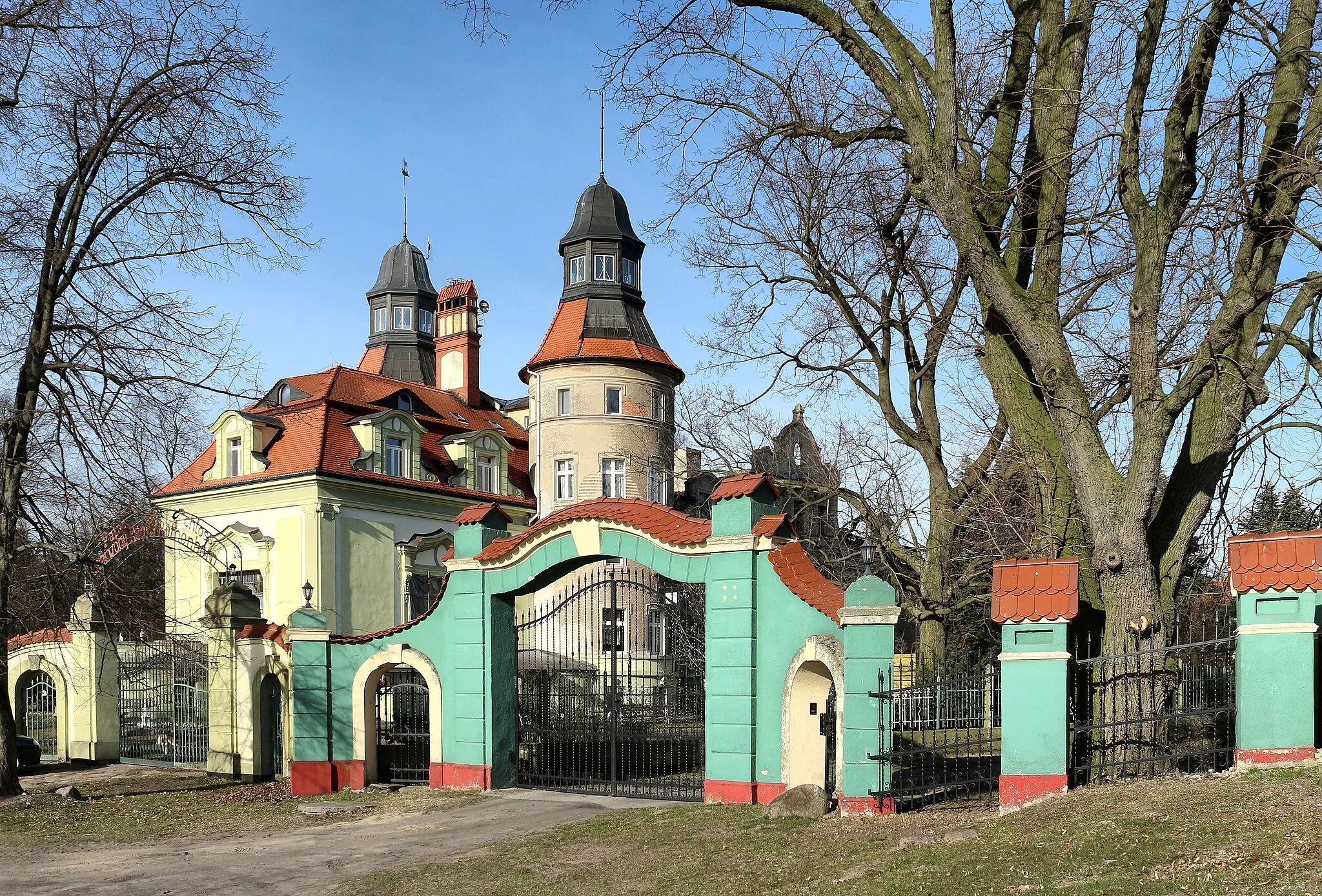 Photo showing: Jędrzychowice 8, pałac