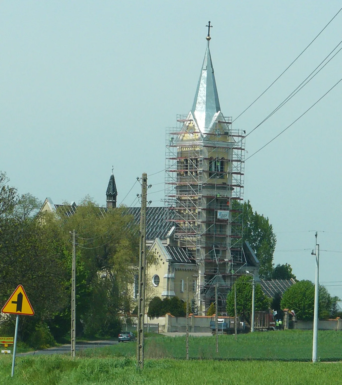 Photo showing: Janków Zaleśny. Kościół.