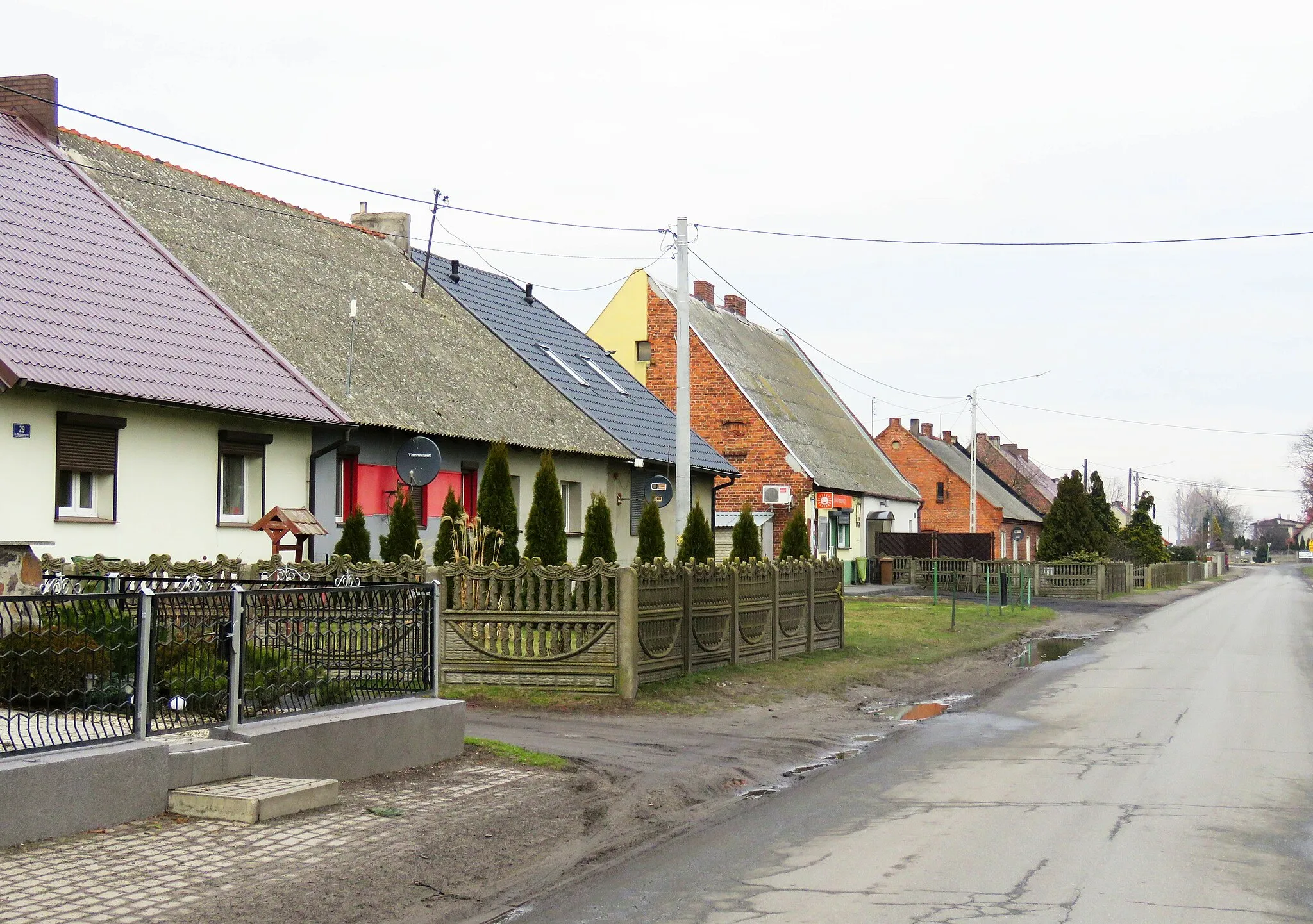 Photo showing: Boczków. Centrum wsi
