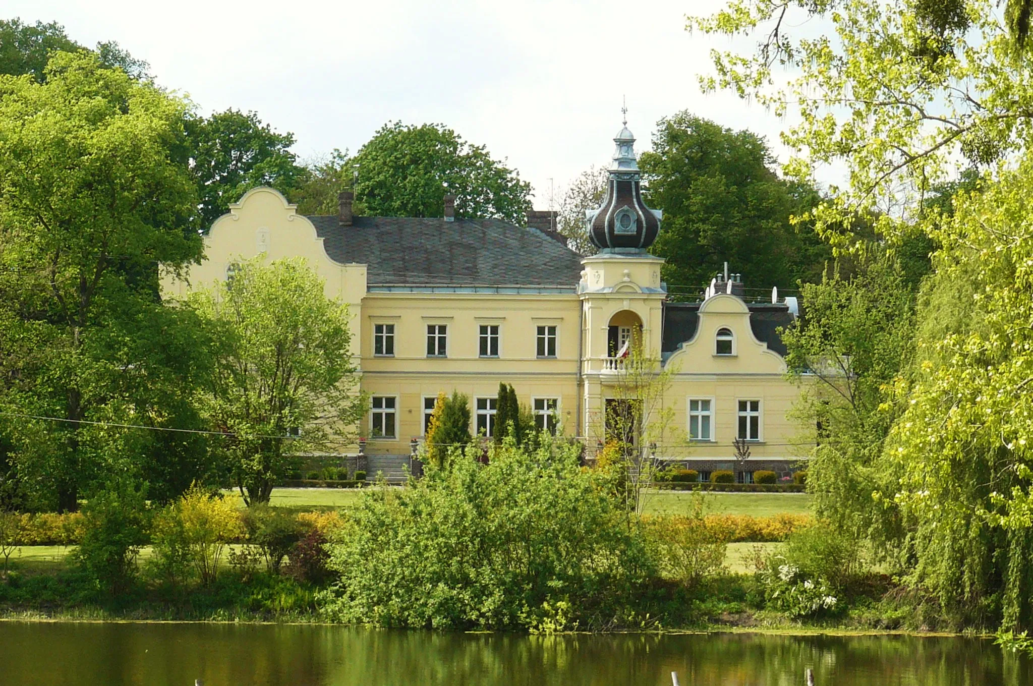 Photo showing: Wargowo. manor house.