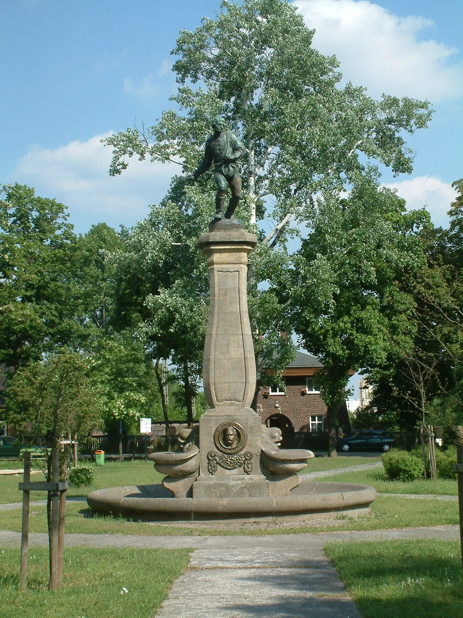 Photo showing: "Siewca" by Marcin Rożek, Luboń