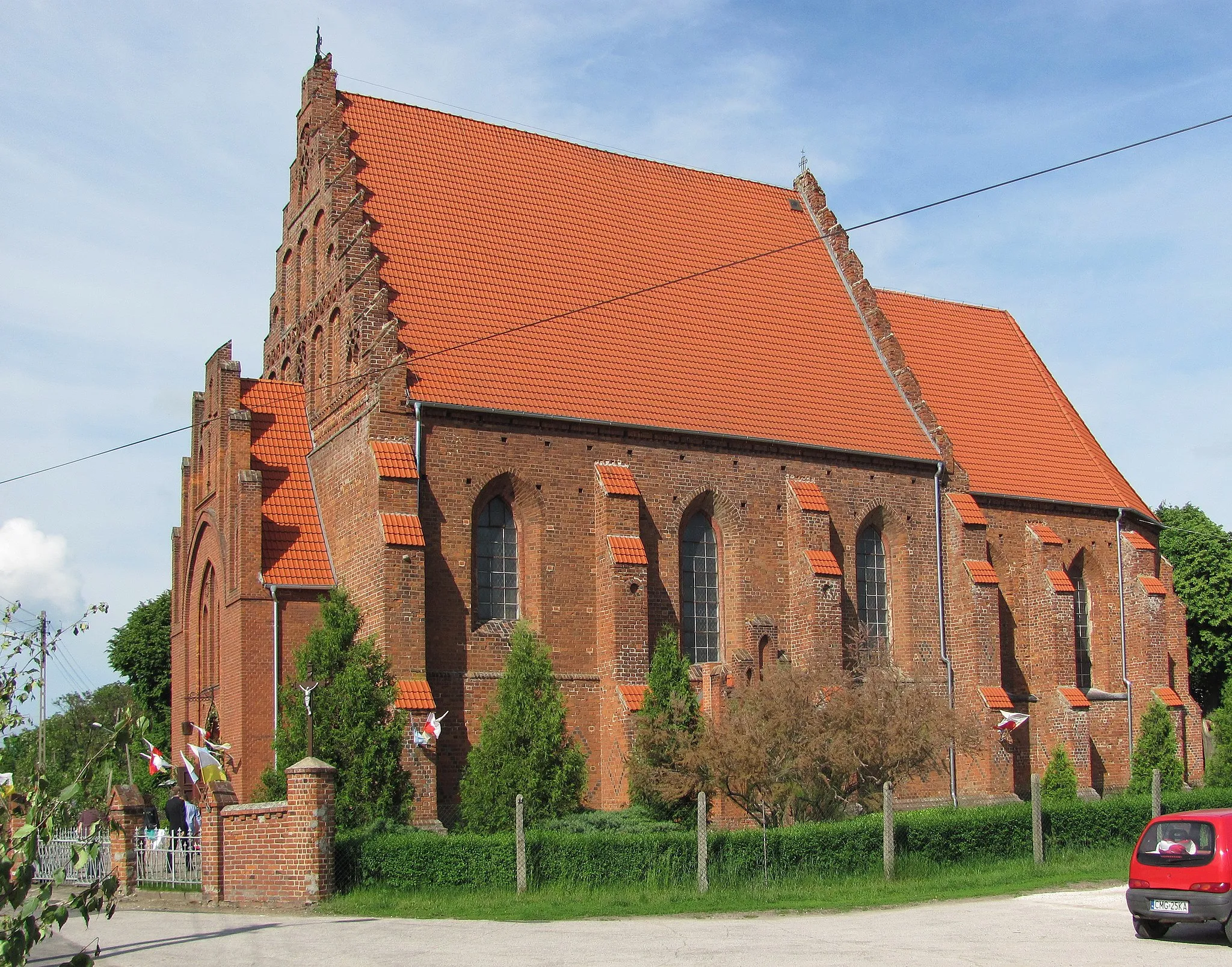 Photo showing: Gębice, kościół par. p.w. św. Mateusza,  XV/XVI