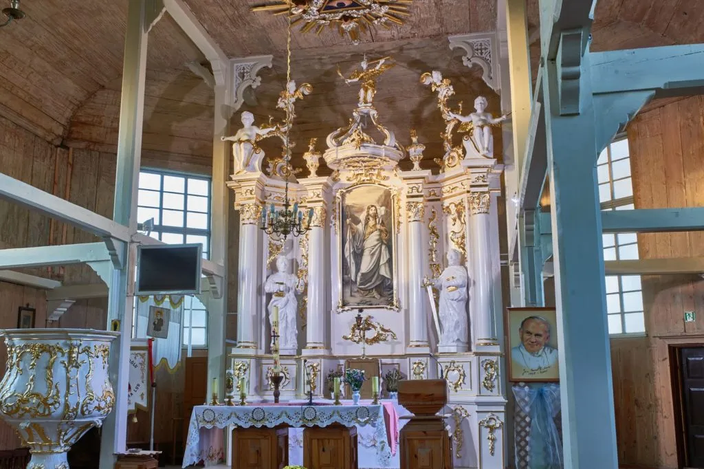 Photo showing: Batorowo   kościół pw. Dobrego Pasterza