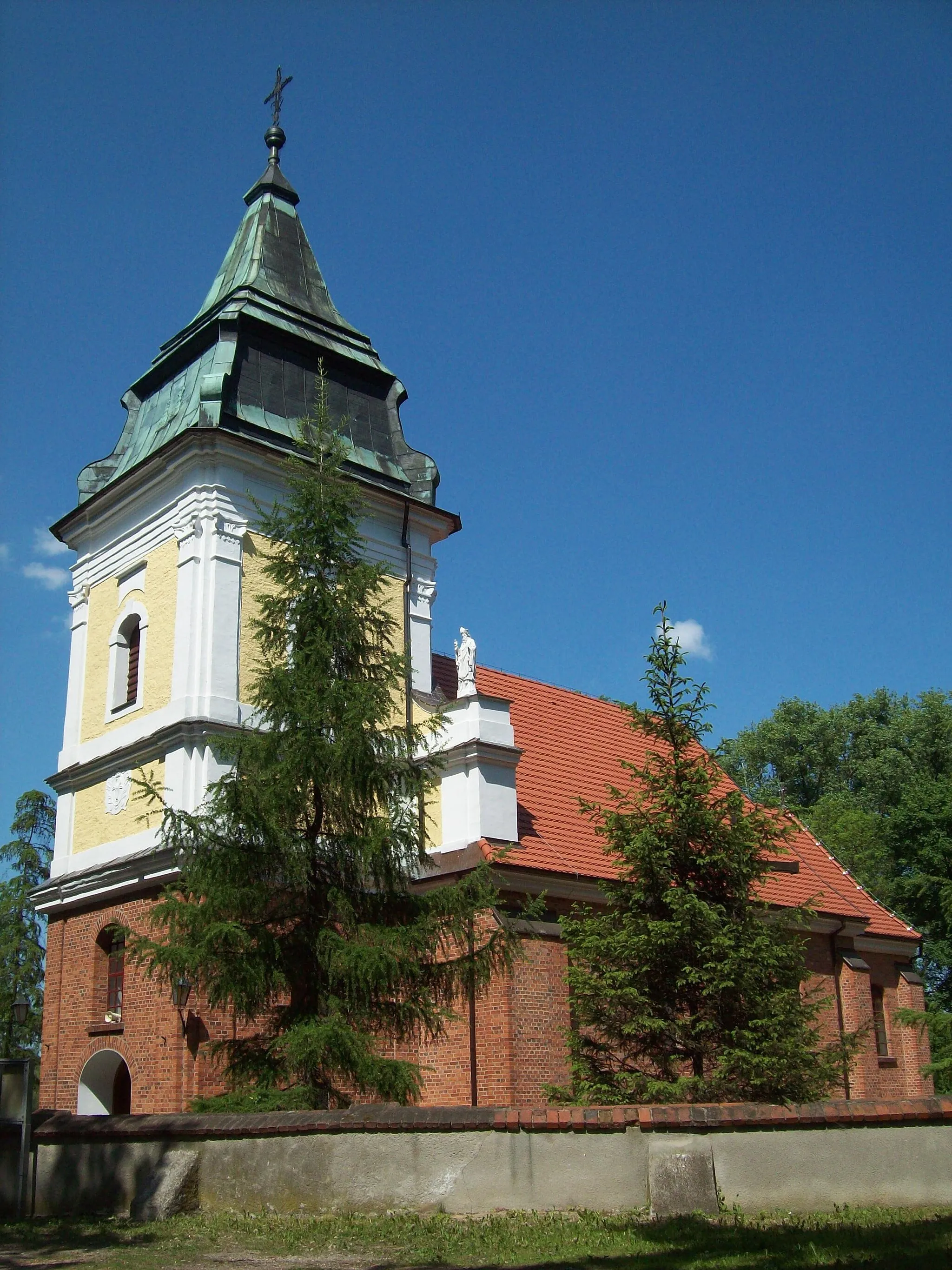 Photo showing: Saint Cross Church, Bieganowo