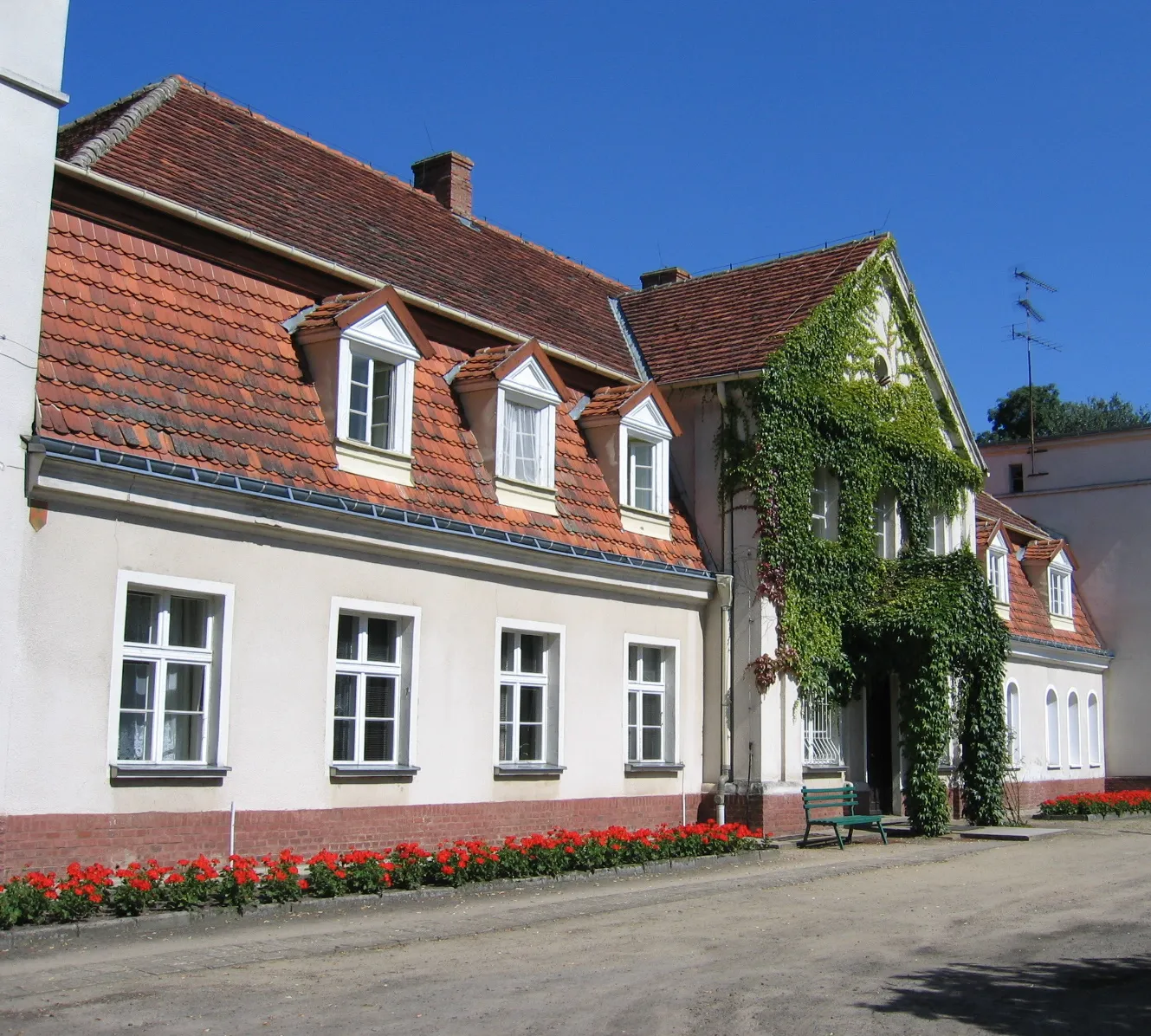 Photo showing: Manor house in Lipnica.