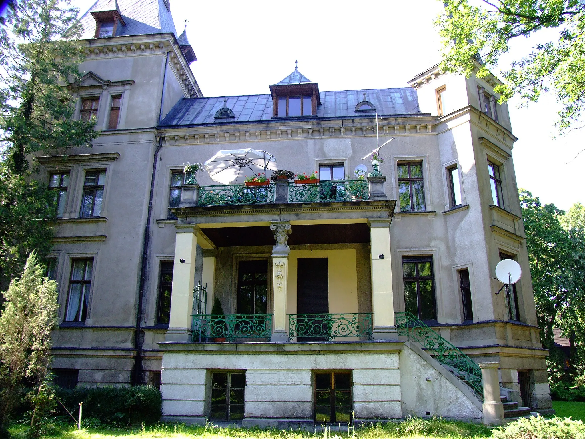 Photo showing: pałac z 1890 r., 1900
Brody, Lwówek