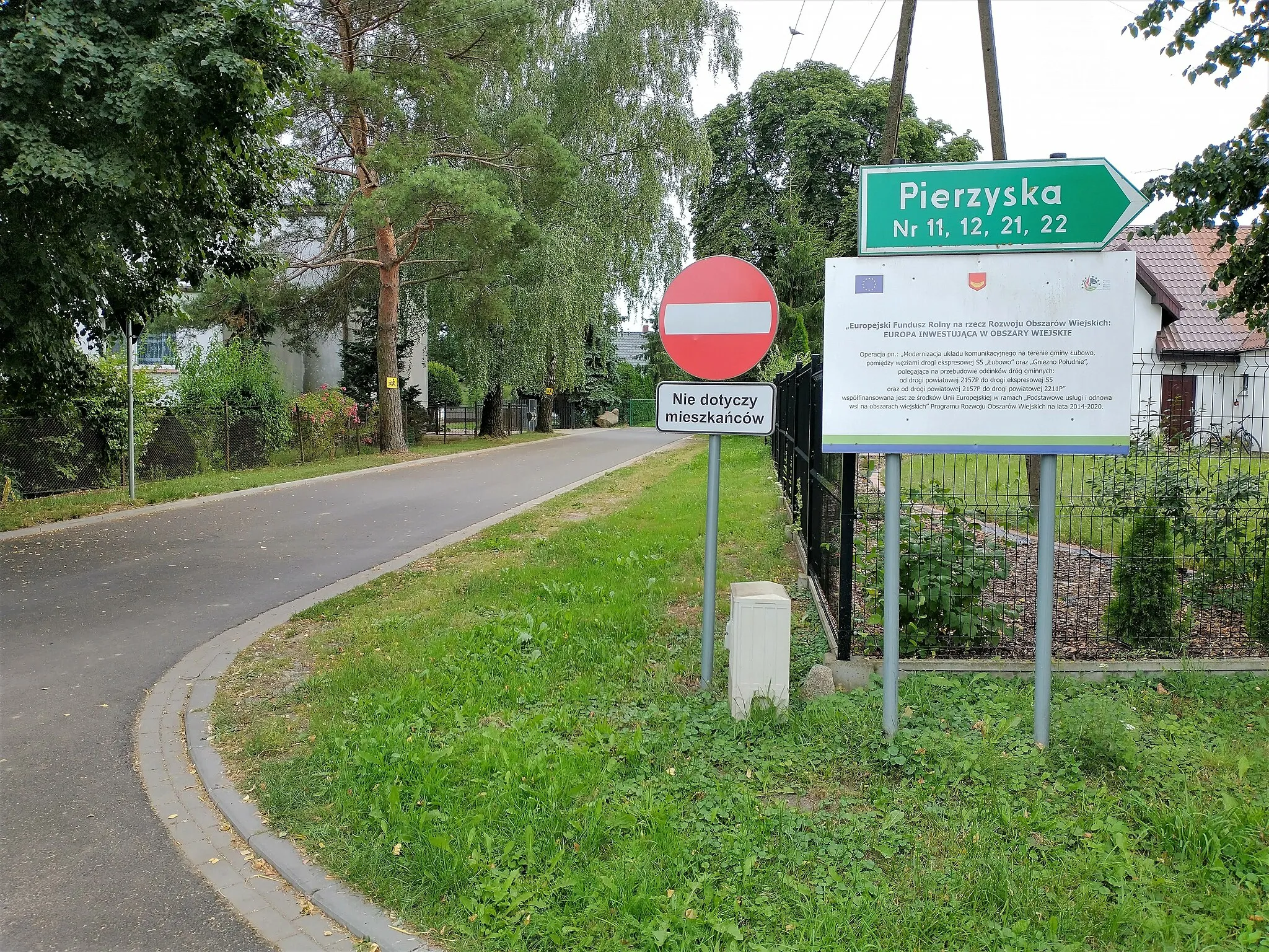 Photo showing: Wieś Pierzyska koło Gniezna.