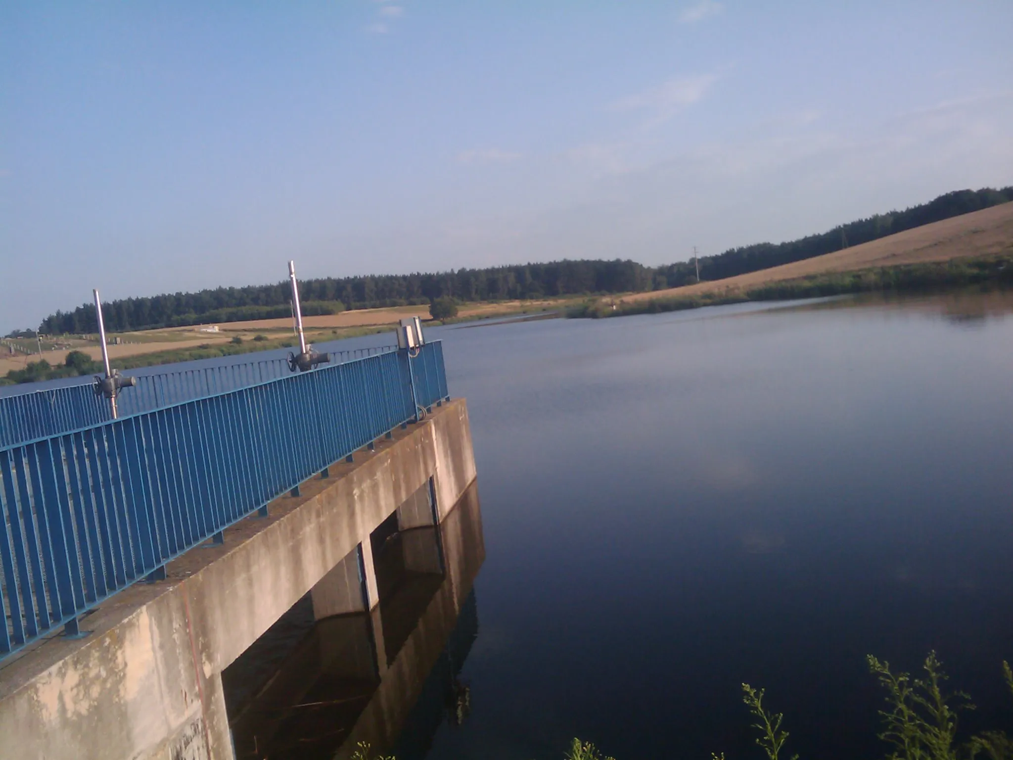 Photo showing: Widok na zalew w miejscowości Radzyny w kierunku Kaźmierza