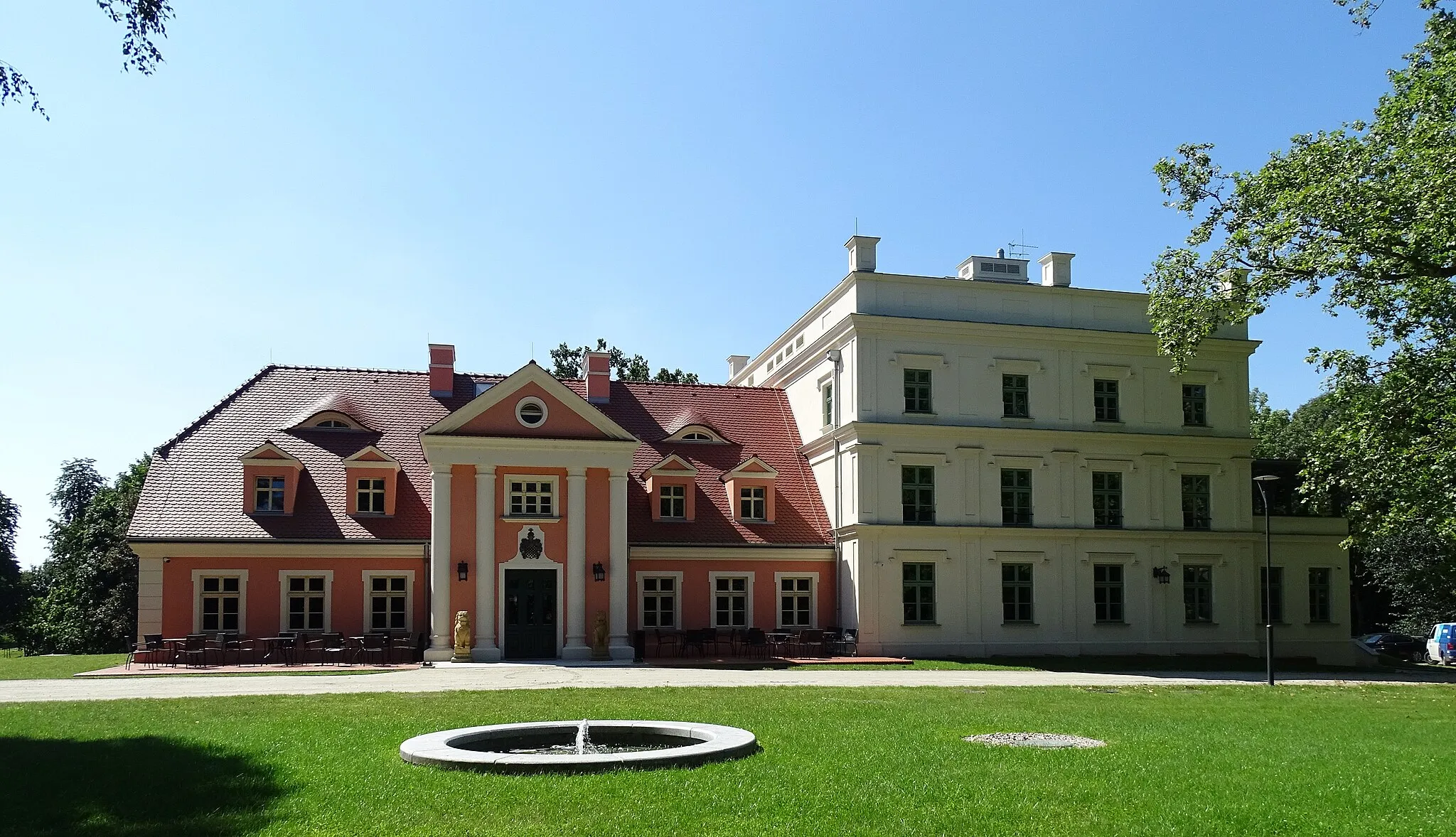 Photo showing: Włościejewki, Greater Poland, the Manor. Built in the 19th century.