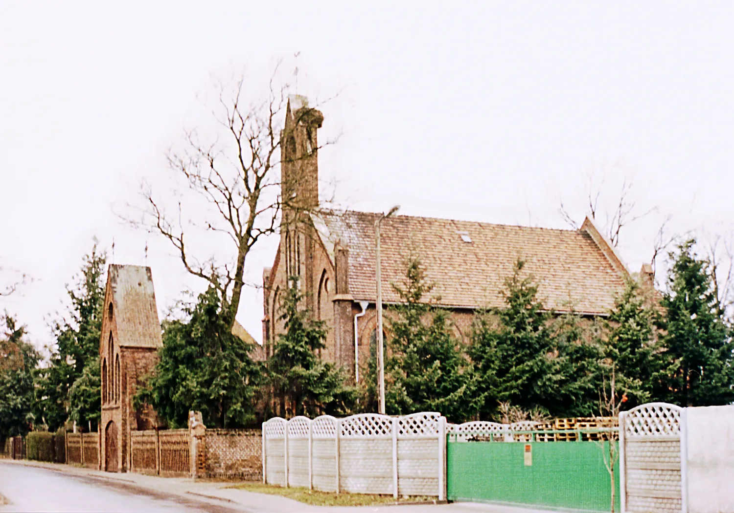 Photo showing: Maniewo, parish church (St Nicholas); Poland, gm. Oborniki