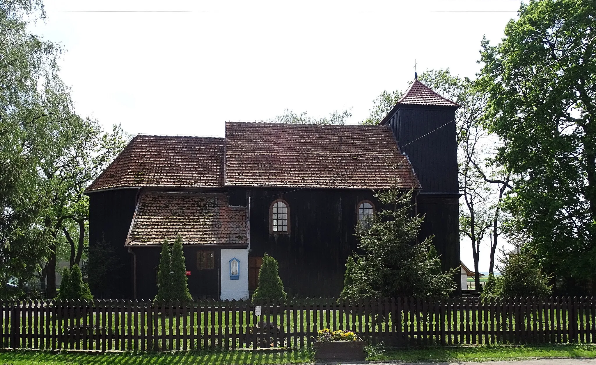 Photo showing: Wooden church of St. Michael the Archangel from 1754.