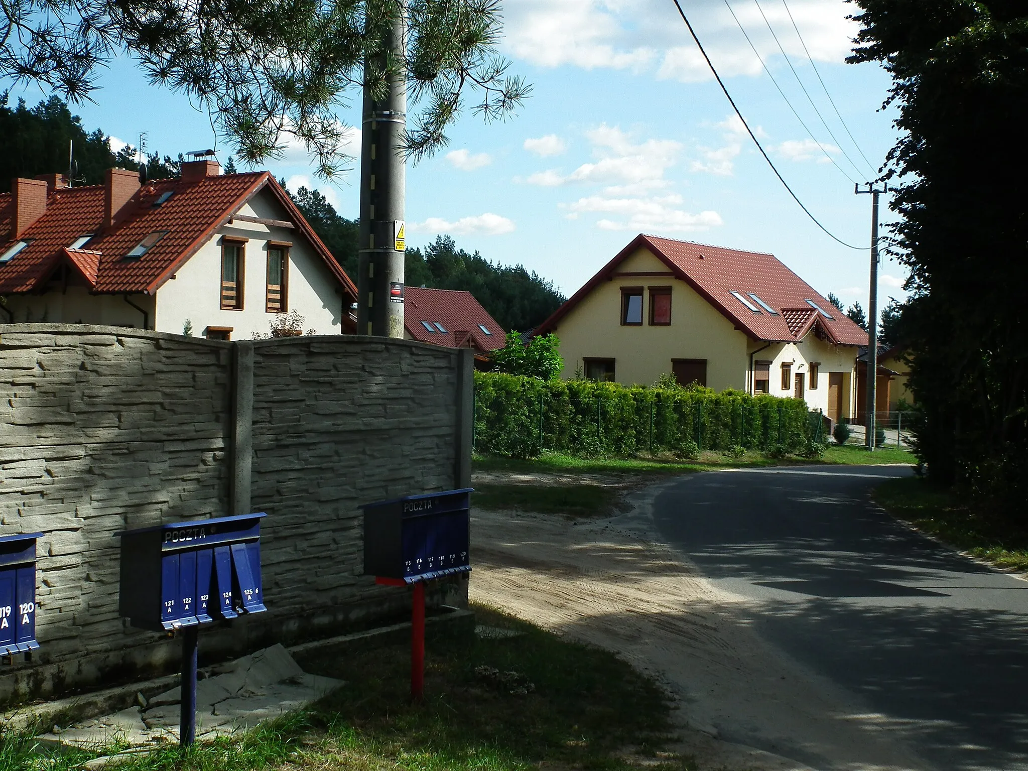 Photo showing: Potrzanowo - wieś koło Skoków.