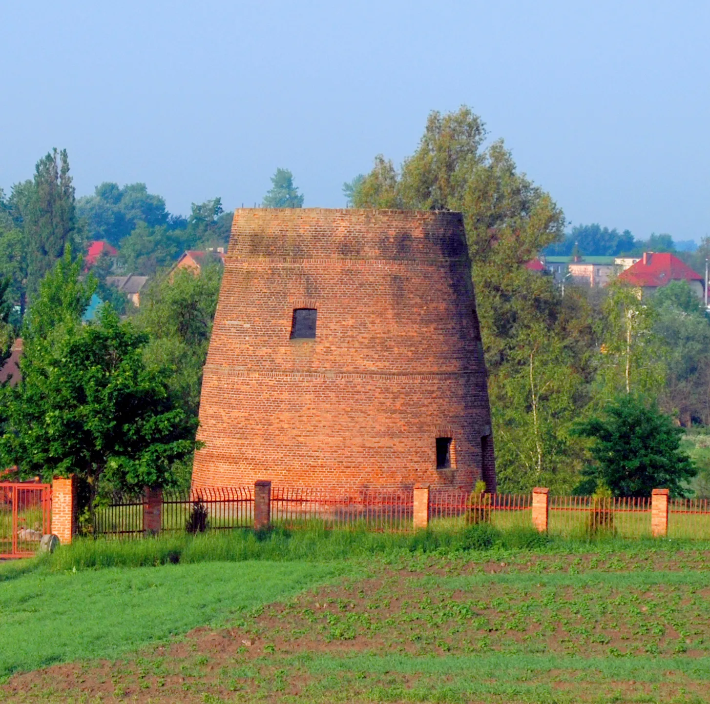 Photo showing: Dutch mill in Jankowo Dolne