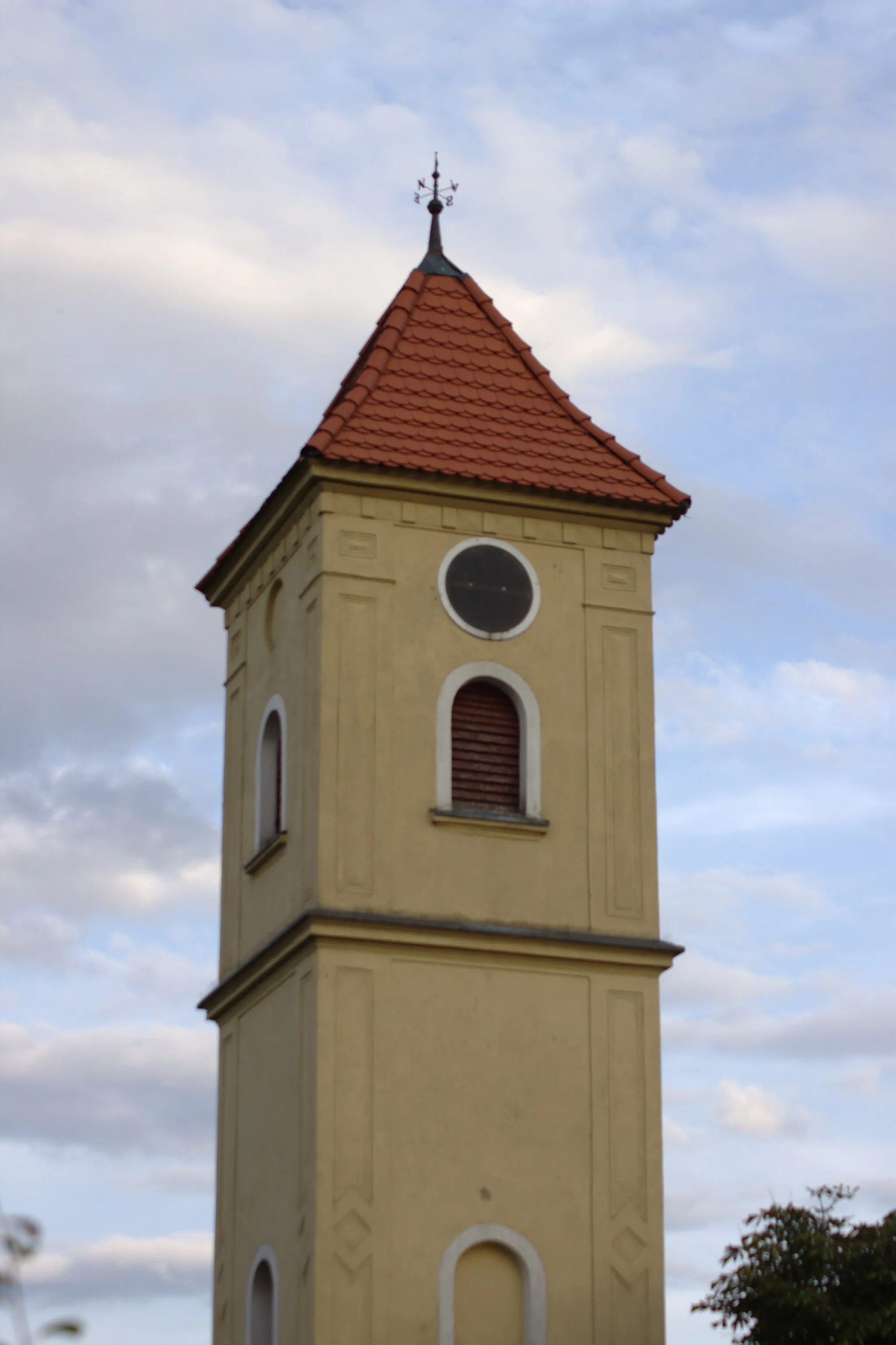 Photo showing: Most likely a bell tower in the village of Piekary, South Silesian Voivodeship, Poland