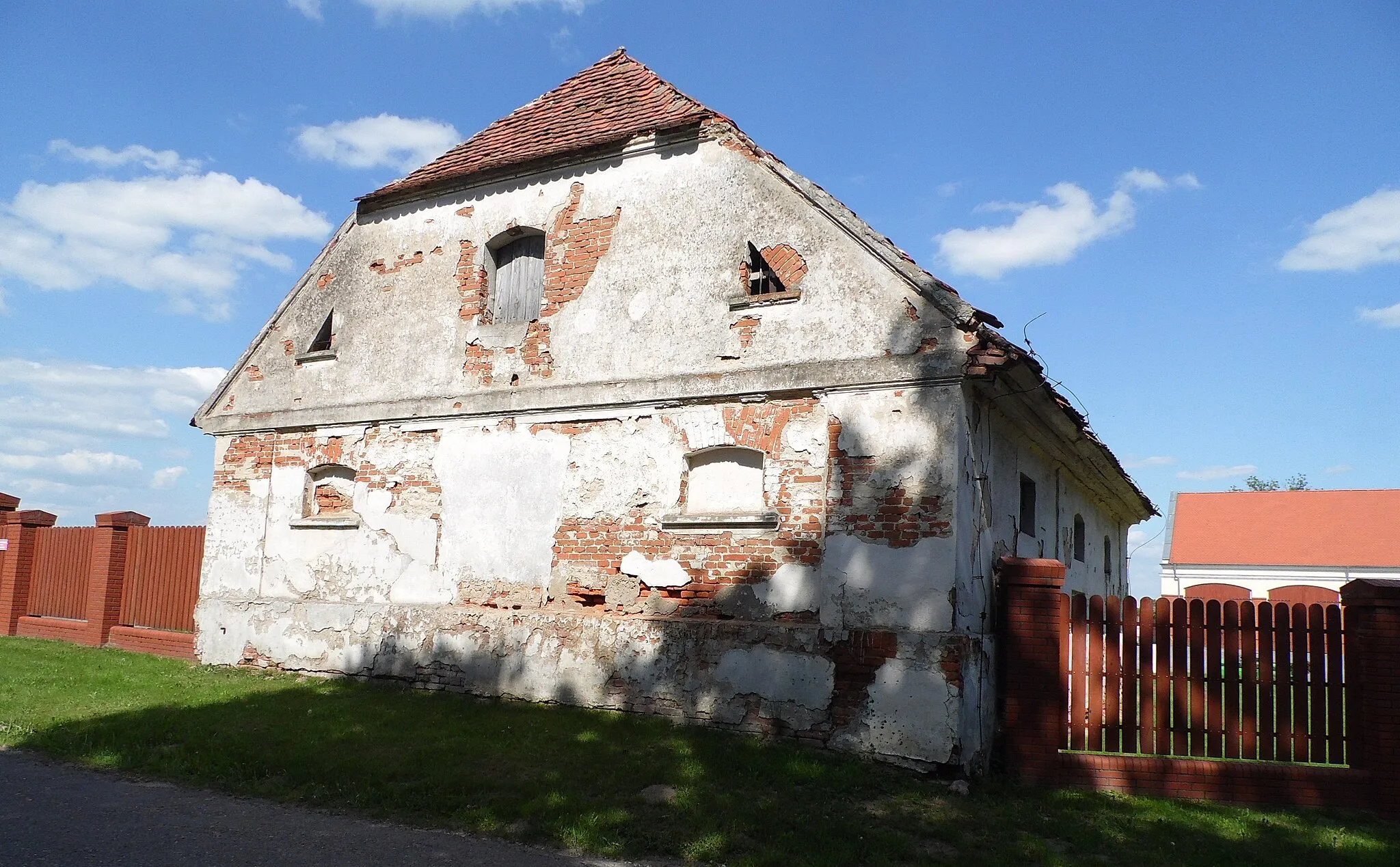 Photo showing: Barn farm in 1890 (p. west.) Czarkowo / gm. Poniec / area. gostyński / province. Greater Poland / Poland