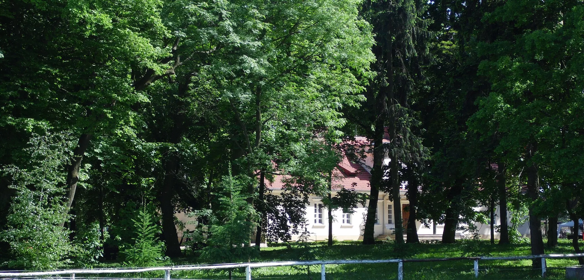 Photo showing: Manor park of the nineteenth century Spars / gm. Poniec / area. gostyński / province. Greater Poland / Poland