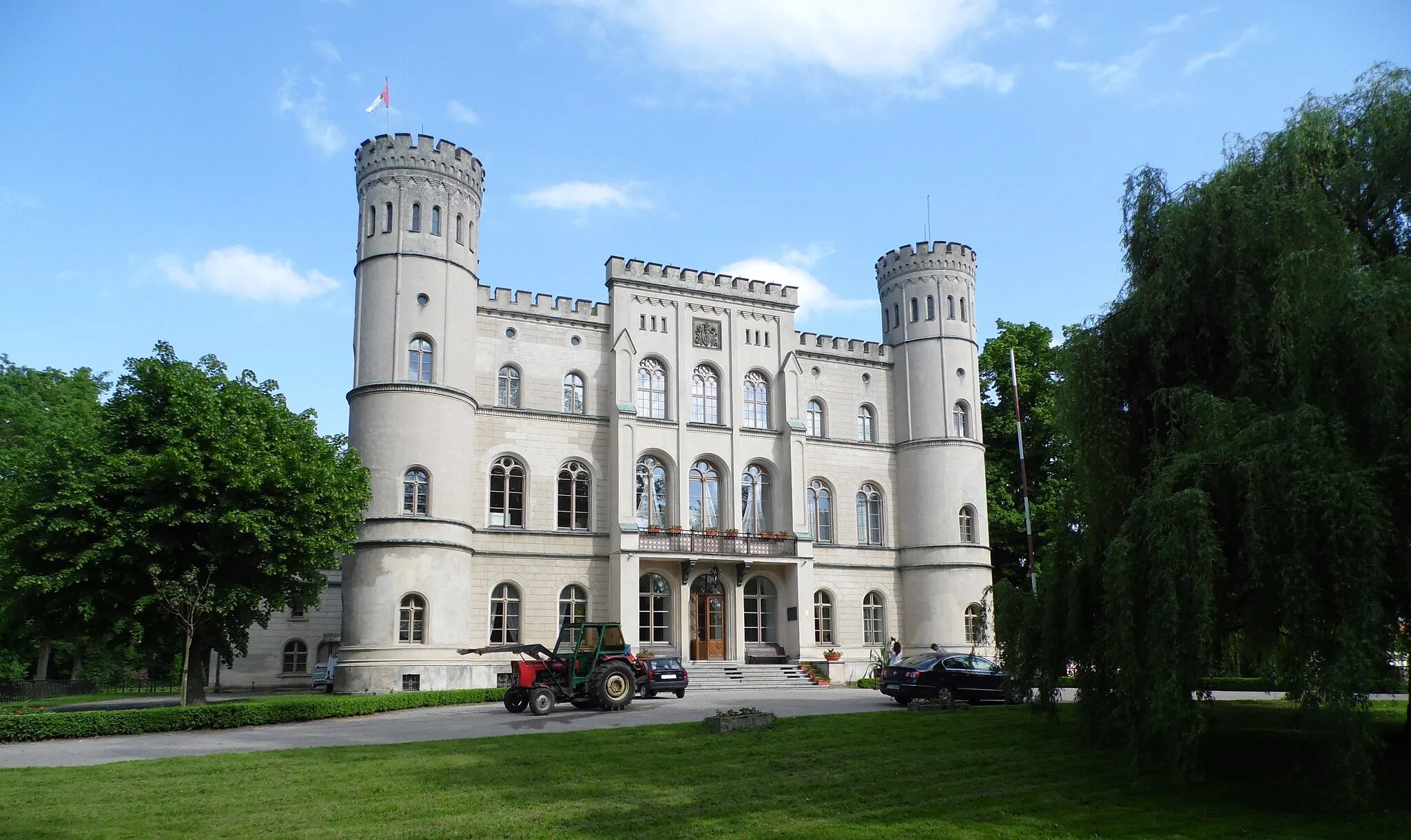 Photo showing: Palace of romantic neo-Gothic style of 1847 (p. west.) Rokosowo / gm. Poniec / area. gostyński / province. Greater Poland / Poland