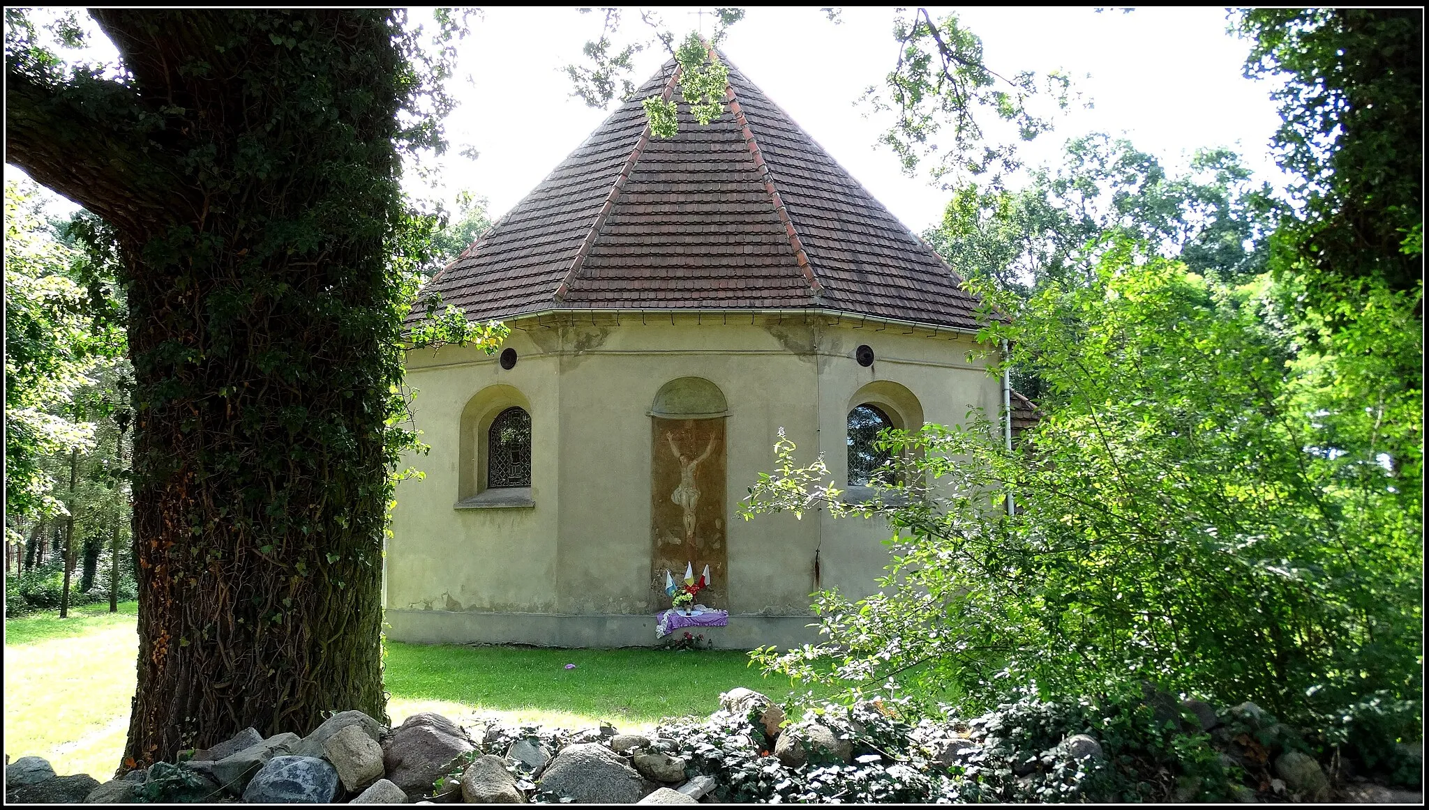 Photo showing: Command, branch church P.W. St. John the Baptist from 1775., Rebuilt in Baroque style in the nineteenth century. / Gm. Wschowa / pow. wschowski / province. lubuskie