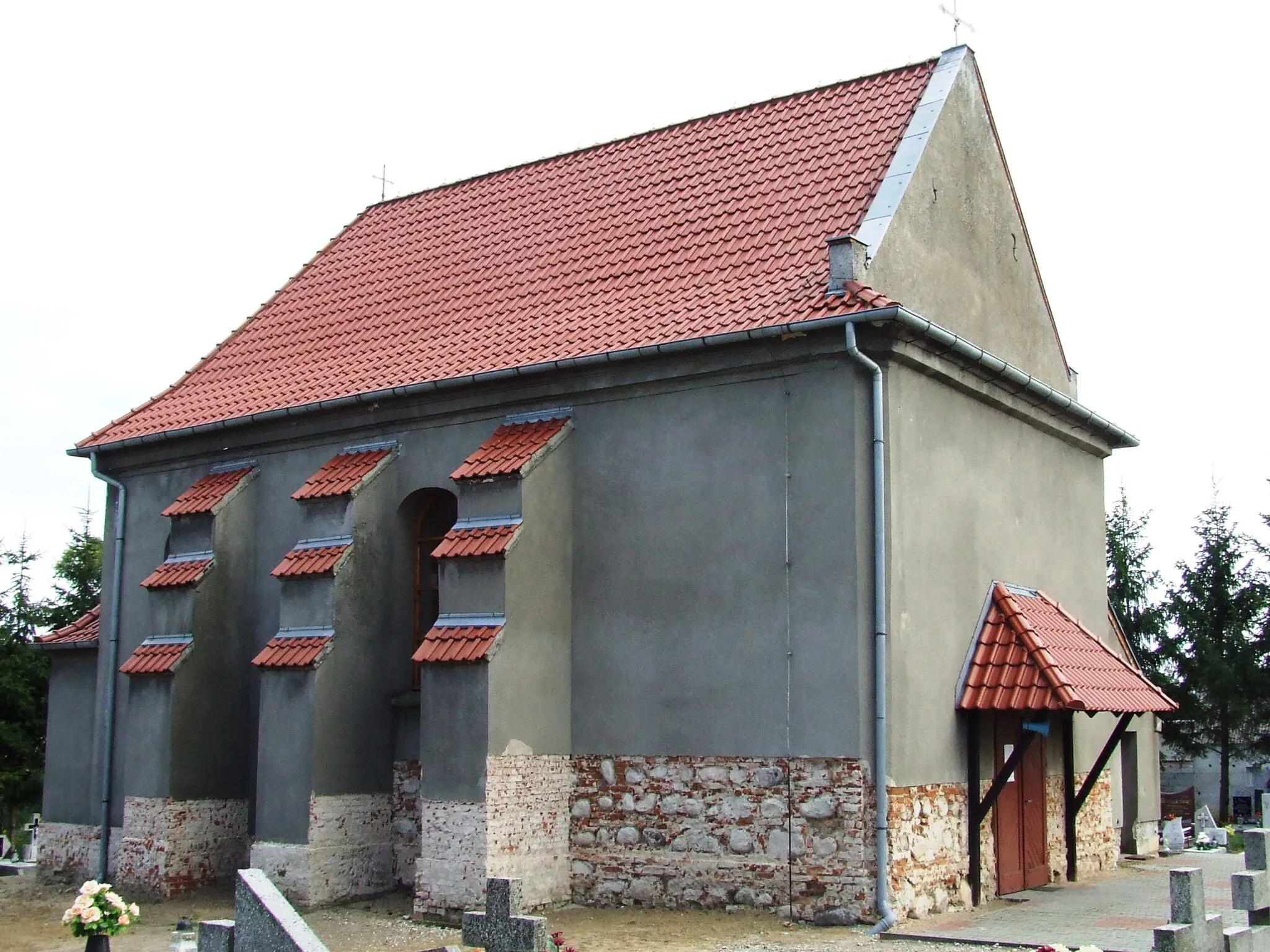 Photo showing: kościół parafialny pw. Imienia Jezus, NMP i św. Józefa z 1795 r.
Szydłowo 7, Trzemeszno