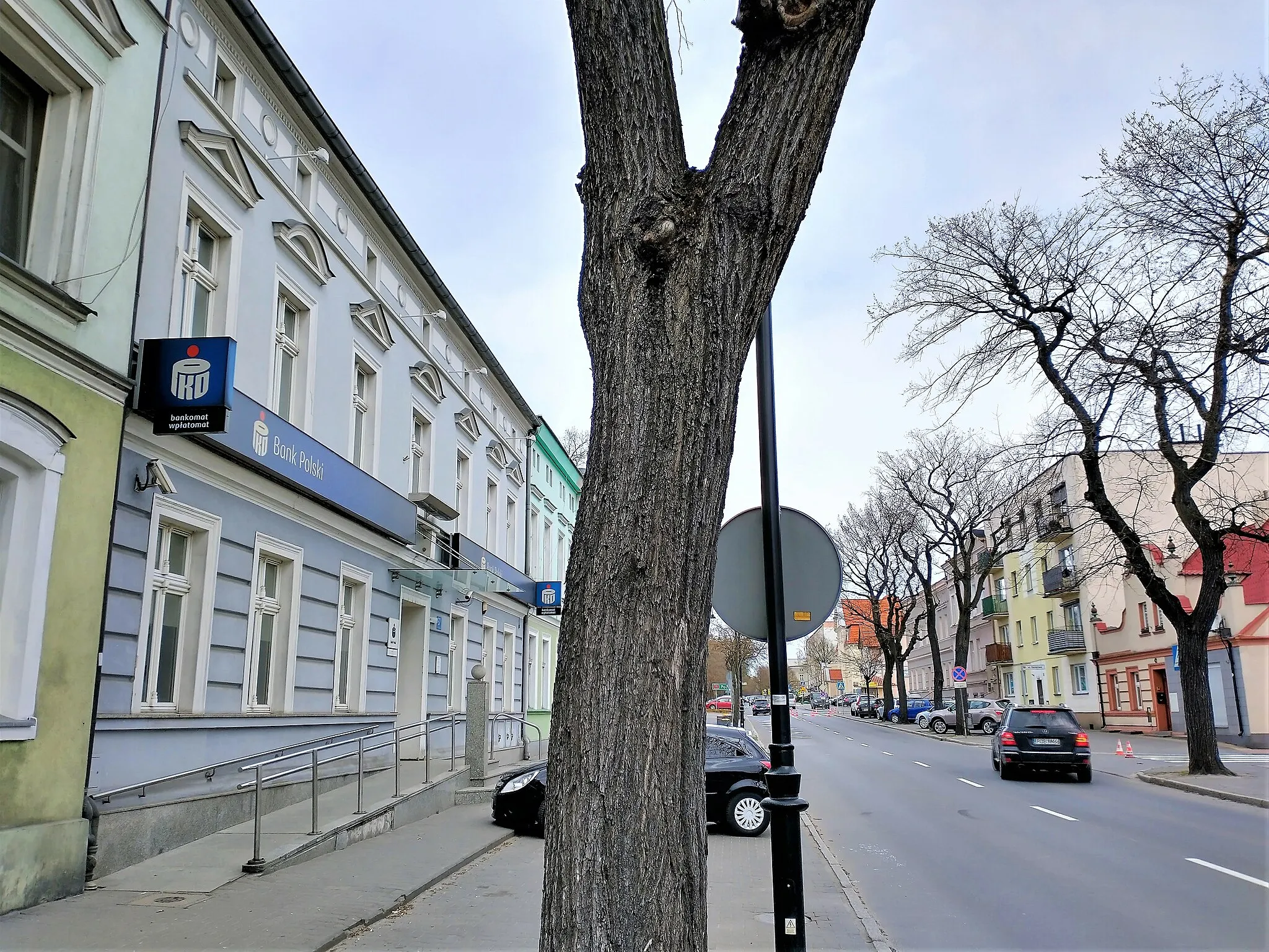 Photo showing: Ulica Piłsudskiego w Obornikach.