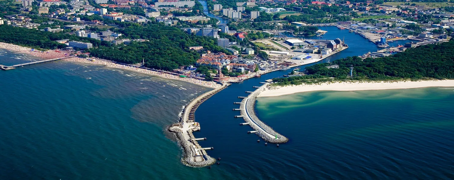 Photo showing: Kołobrzeg, wejście do portu