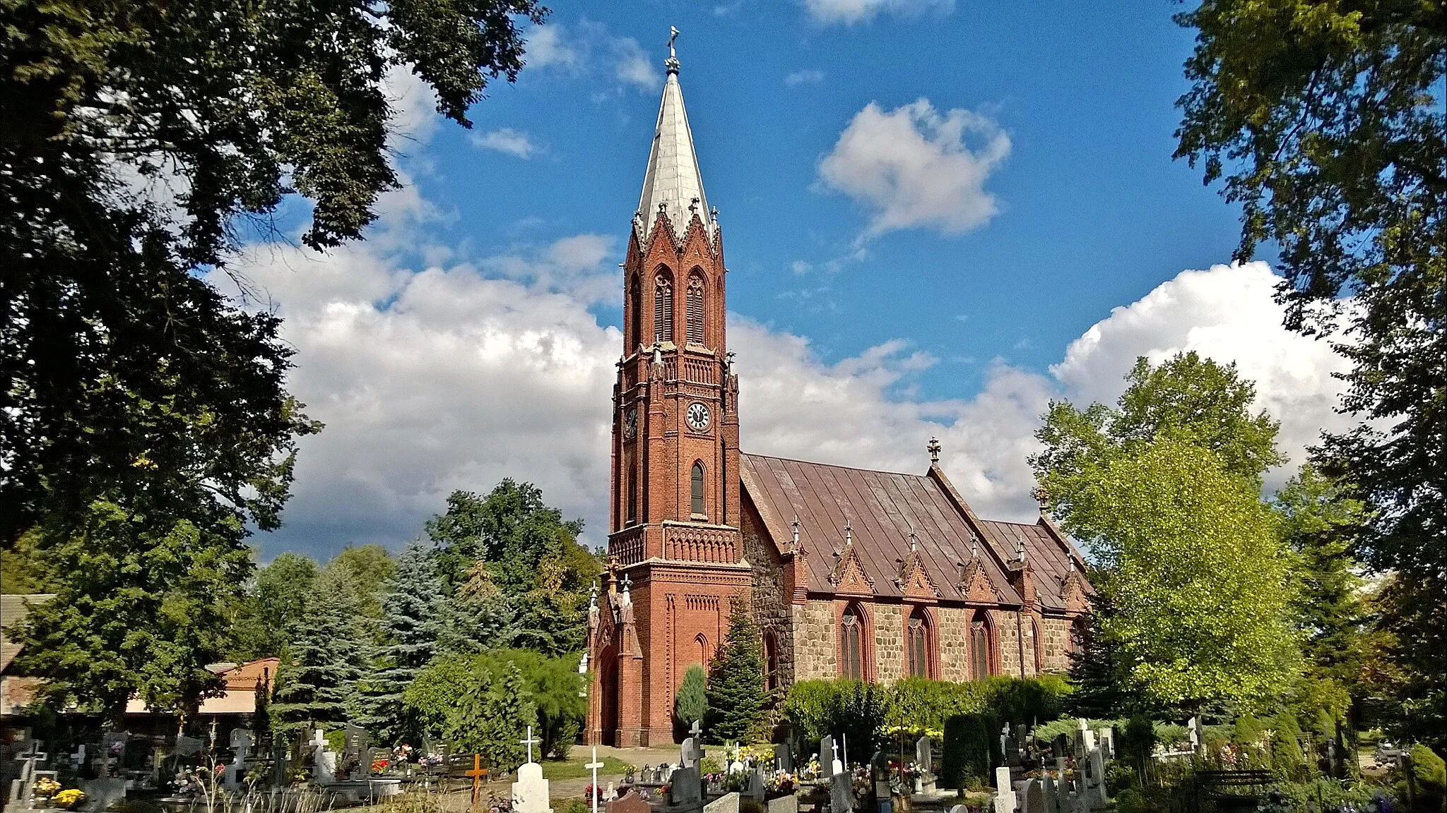 Photo showing: Church of the Assumption in Troszyn, Poland