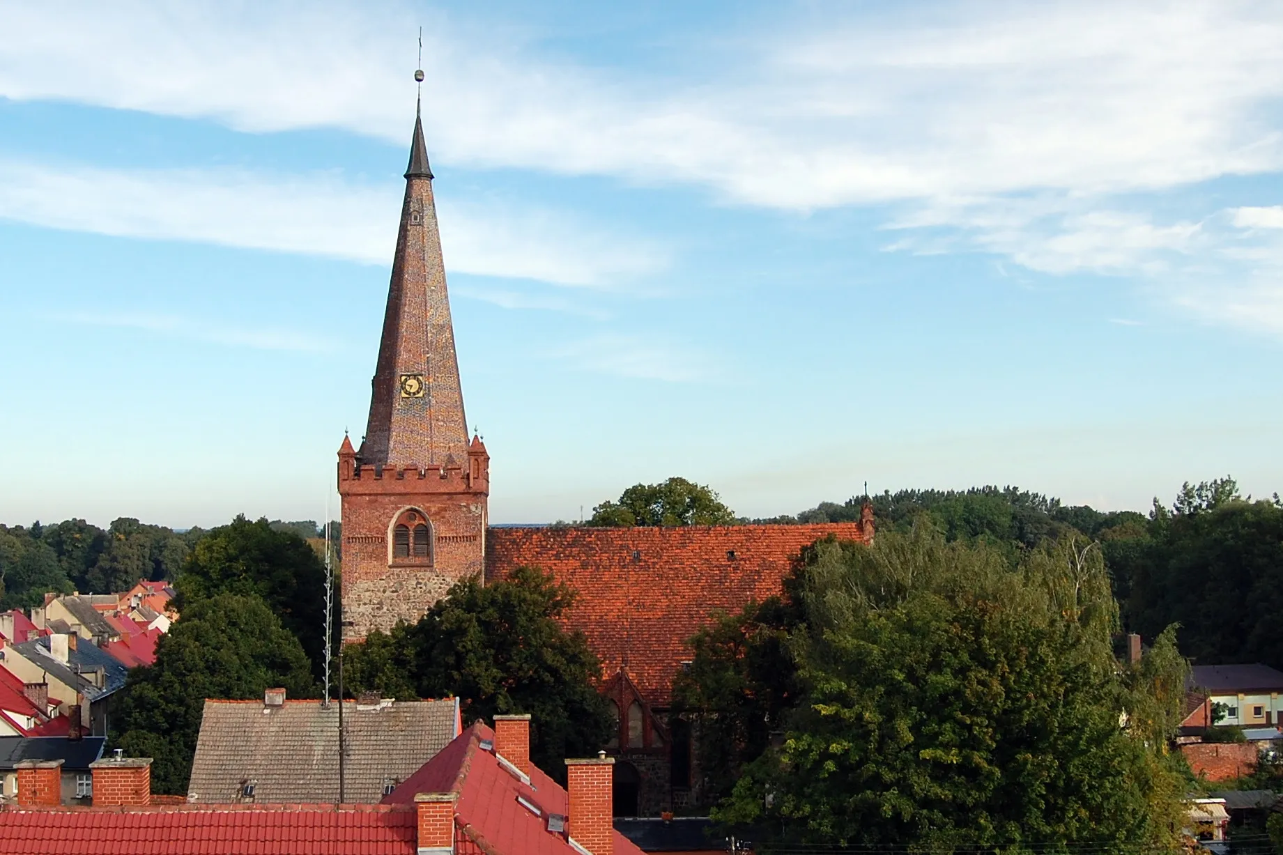 Photo showing: Trzcińsko-Zdrój - kościół MB Nieustającej Pomocy