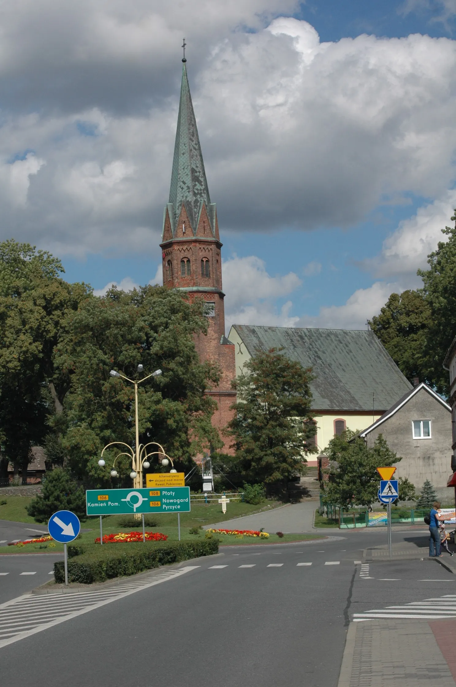 Photo showing: Kościół św. Andrzeja Boboli w Golczewie.