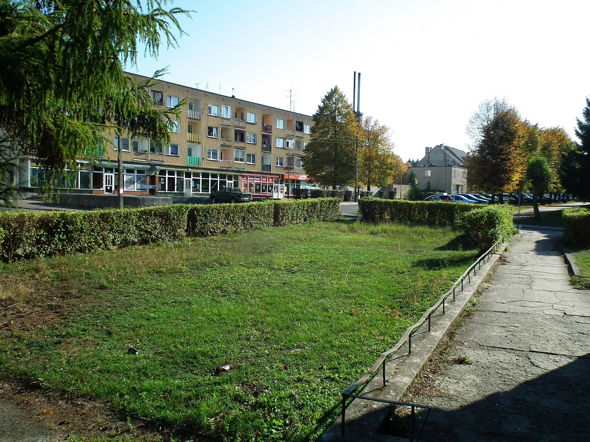 Photo showing: Widok miejski z Dobrzan.