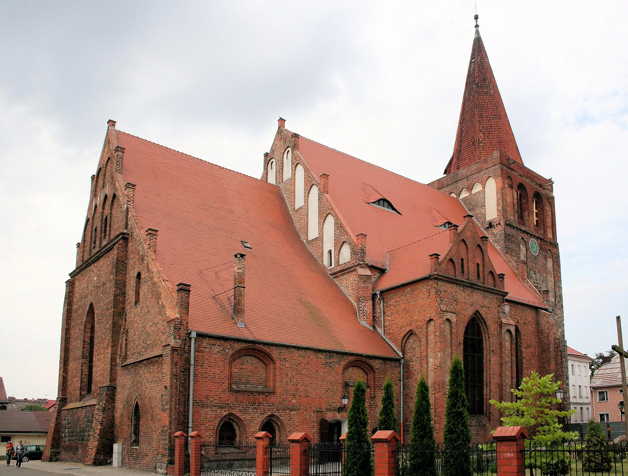 Photo showing: Collegiate church of John the Baptist, Myślibórz, Westpommern voivodeship, Poland
