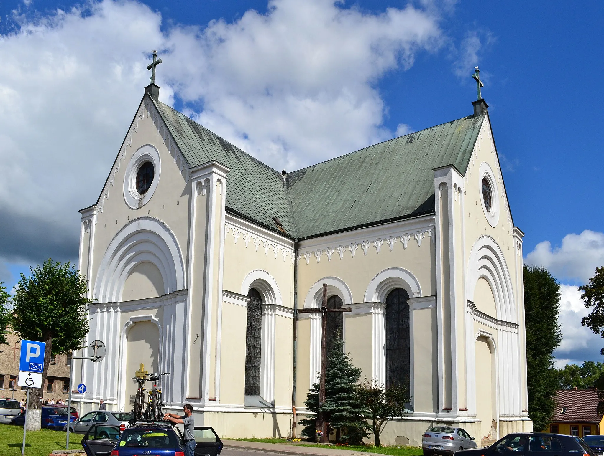 Photo showing: Kościół Podwyższenia Krzyża Świętego w Czaplinku