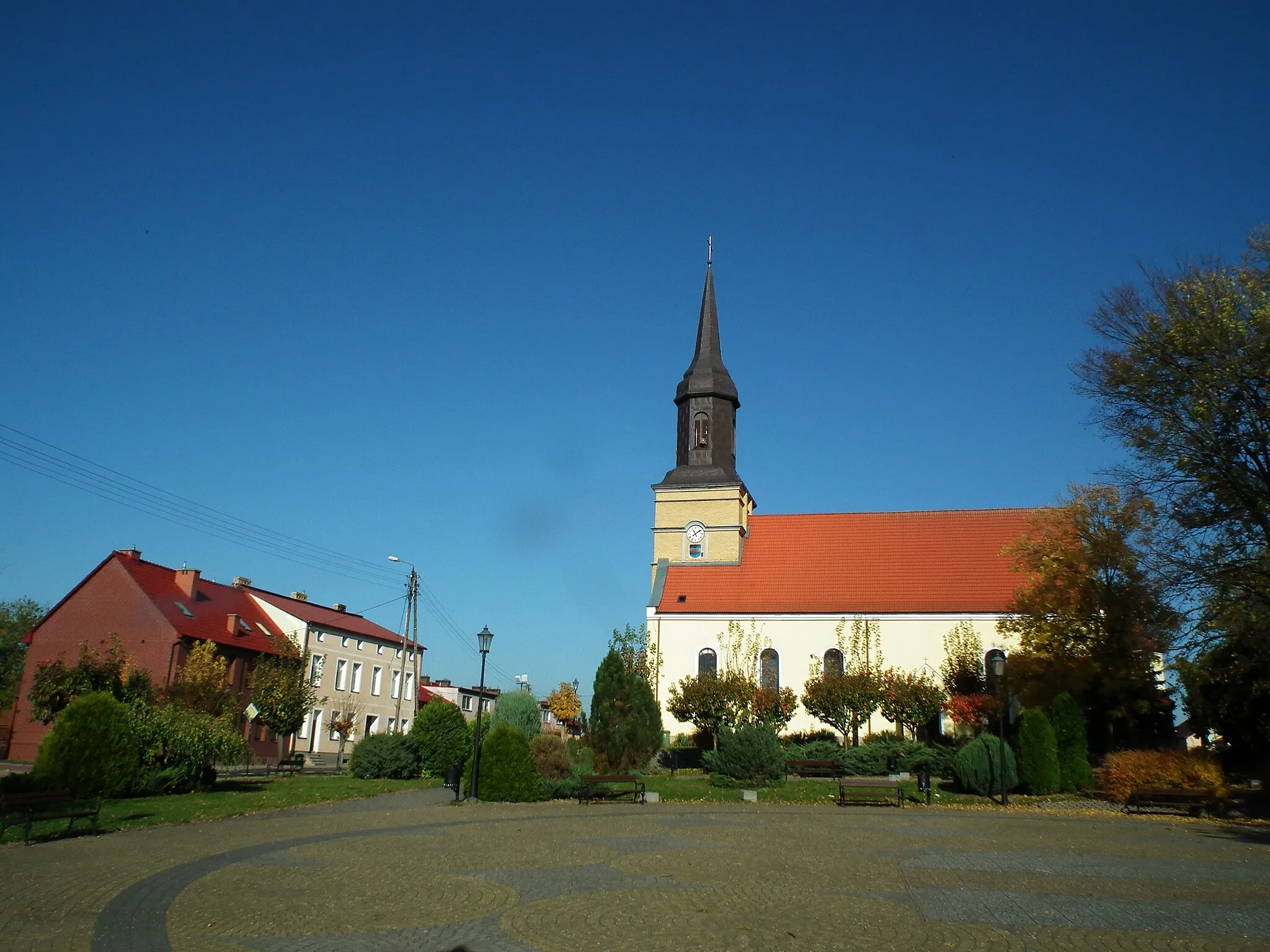 Photo showing: Centrum Węgorzyna.