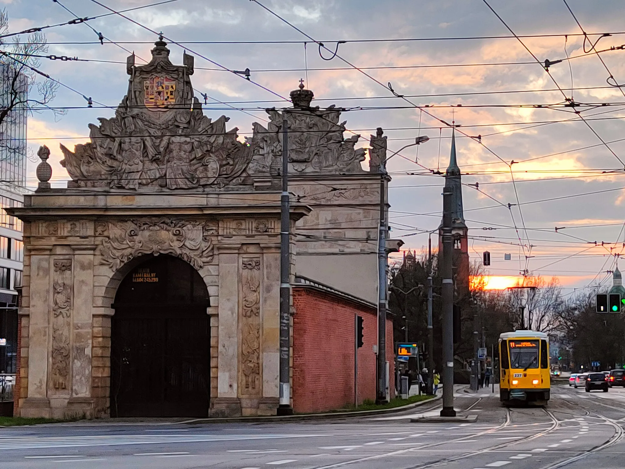 Photo showing: Brama Portowa Square in Szczecin, 2022