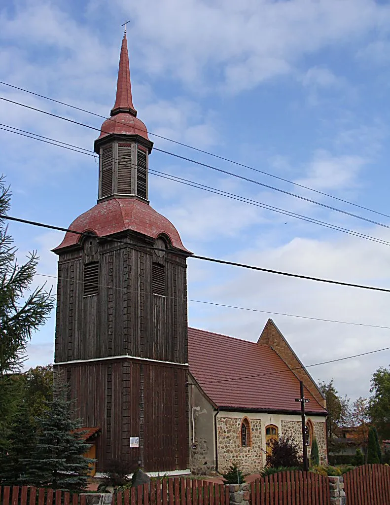 Photo showing: Przęsocin - kościół filialny p.w. Wniebowzięcia NMP (zabytek nr rejestr. 550)