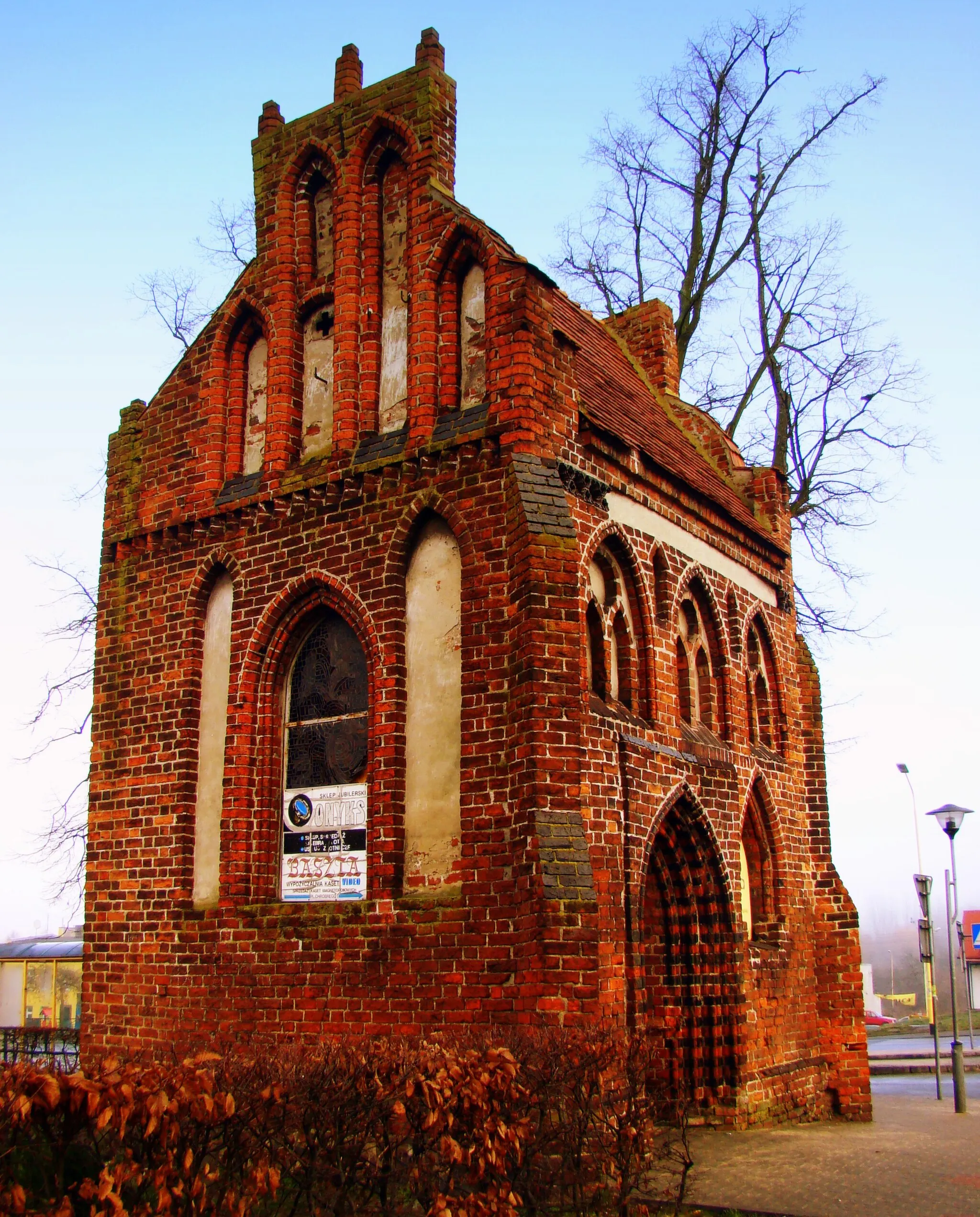 Photo showing: Gothic Chapel (15th century) in Police (West Pomeranian Voivodeship), Poland
