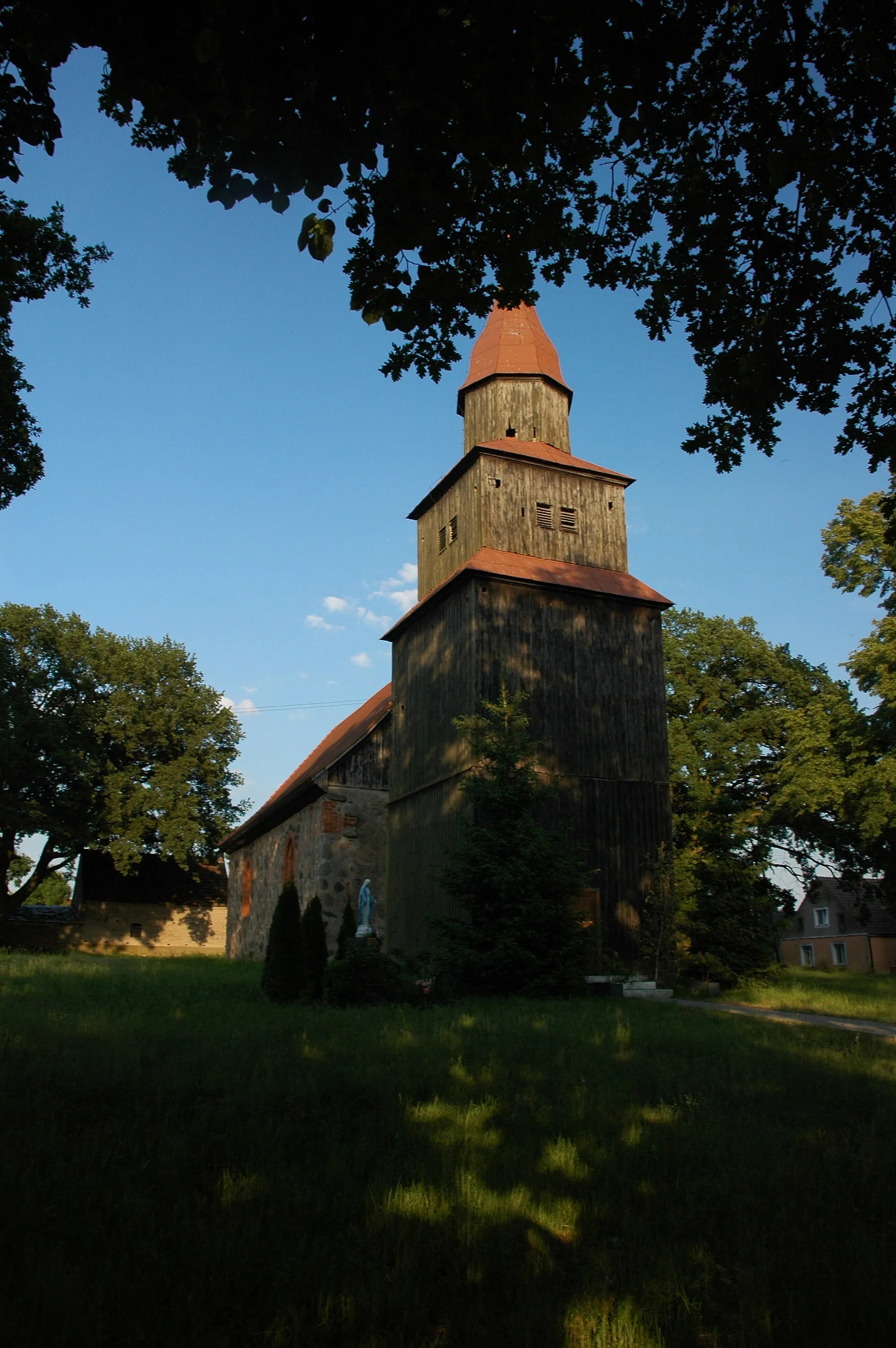 Photo showing: Marszewo - kościół Wniebowstąpienia Pańskiego