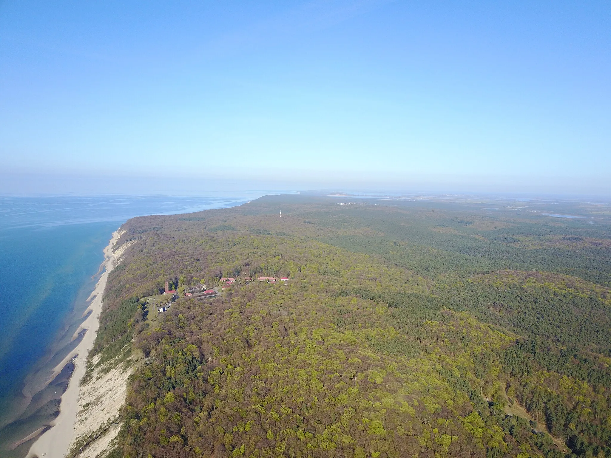 Photo showing: Aerial view of Biała Góra