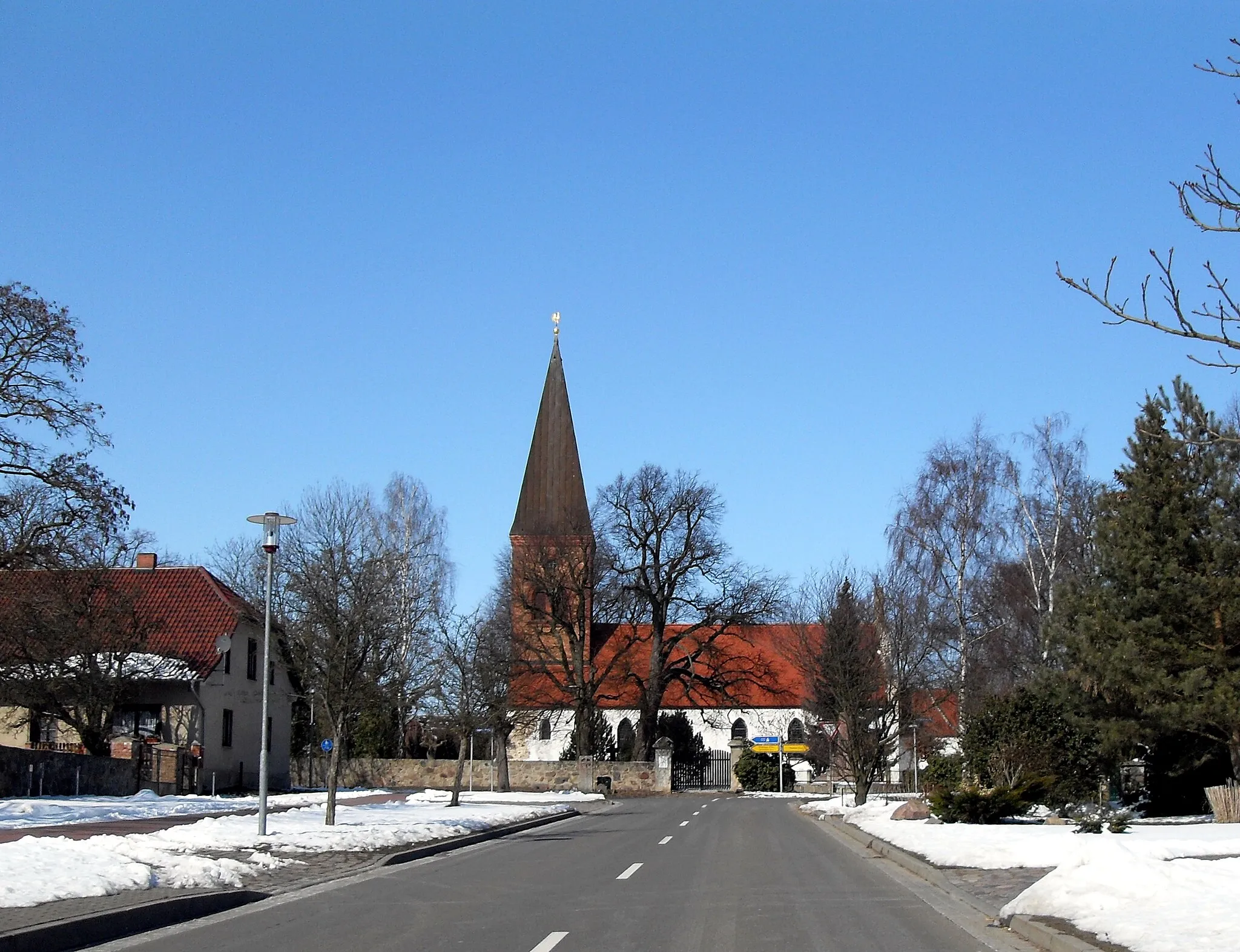 Photo showing: Dorfkirche Sommersdorf (Ortsteil der Stadt Penkun)