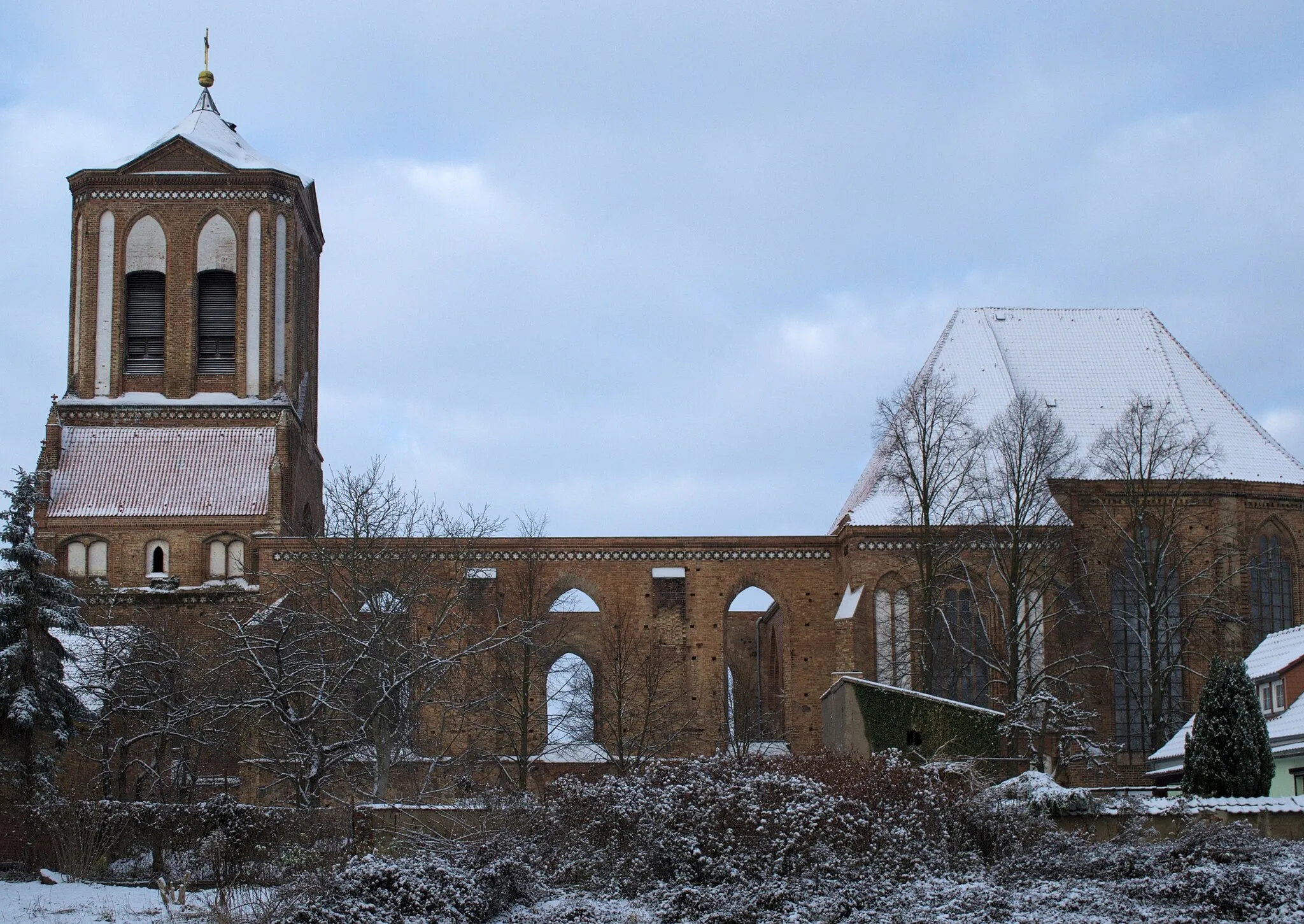 Photo showing: Die Kirche in Gartz/Oder