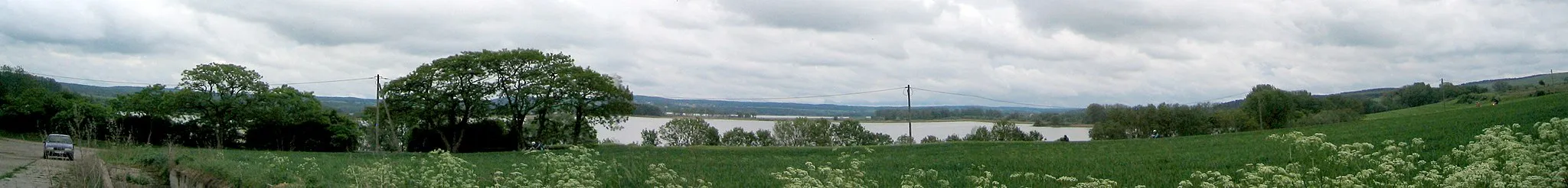 Photo showing: Großer Potzlowsee in Potzlow. Im Hintergrund der Oberuckersee.