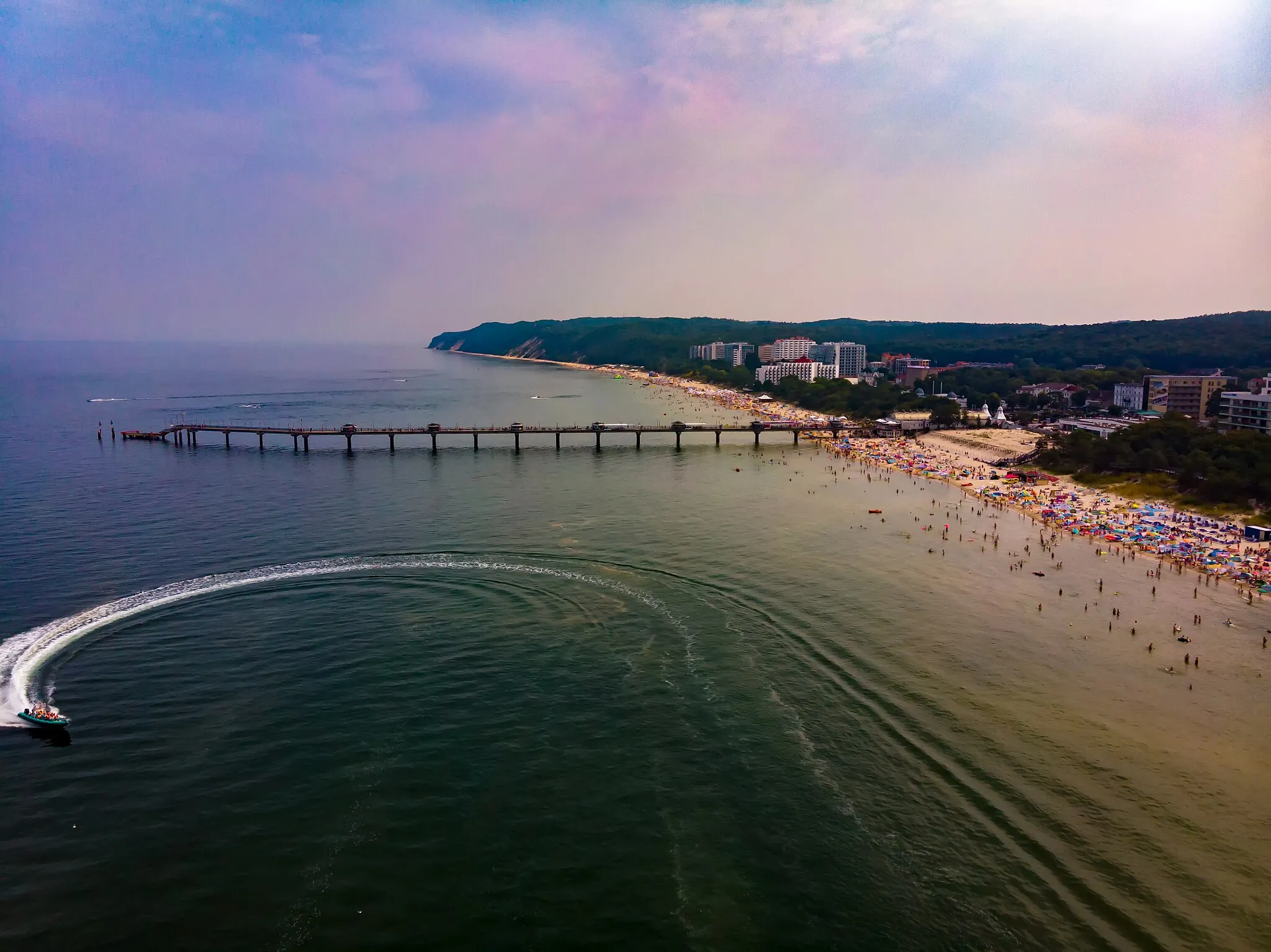 Photo showing: Międzyzdroje, Strand