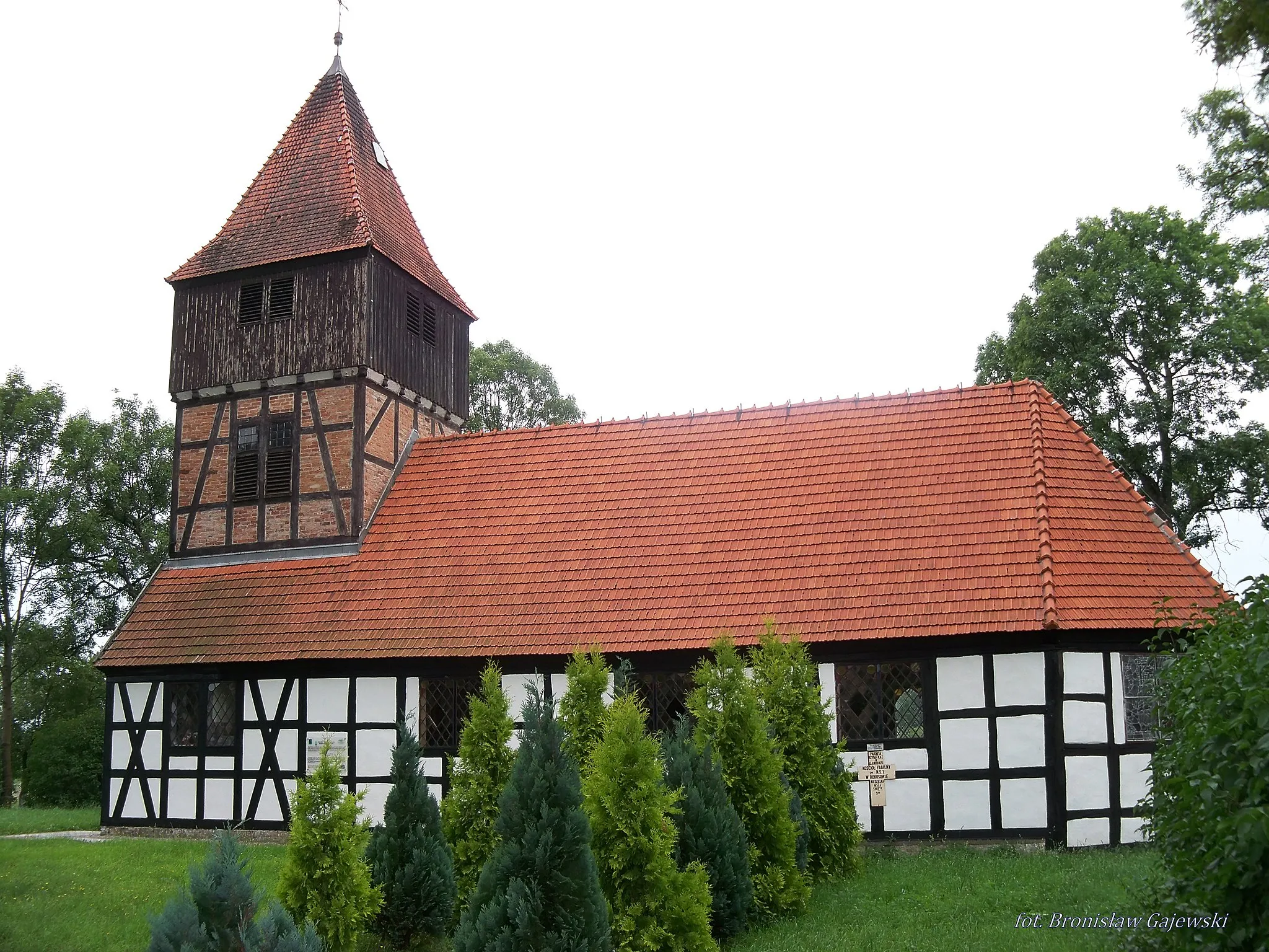 Photo showing: Rokosowo - dawny kościół ewangelicki, obecnie cerkiew greckokatolicka p.w. Najświętszego Serca Pana Jezusa.