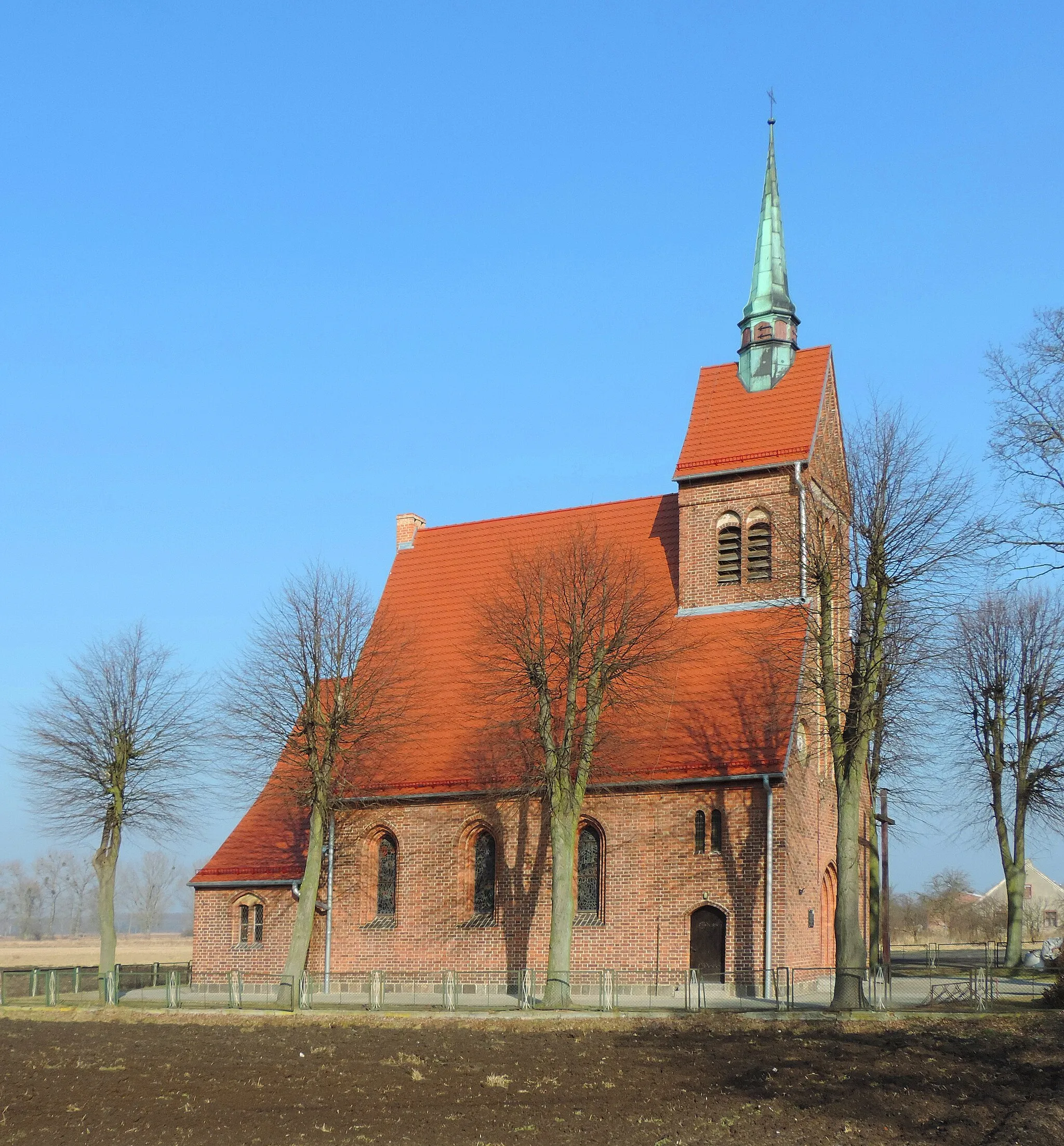 Photo showing: Kościół w Rurzycy gm. Goleniów