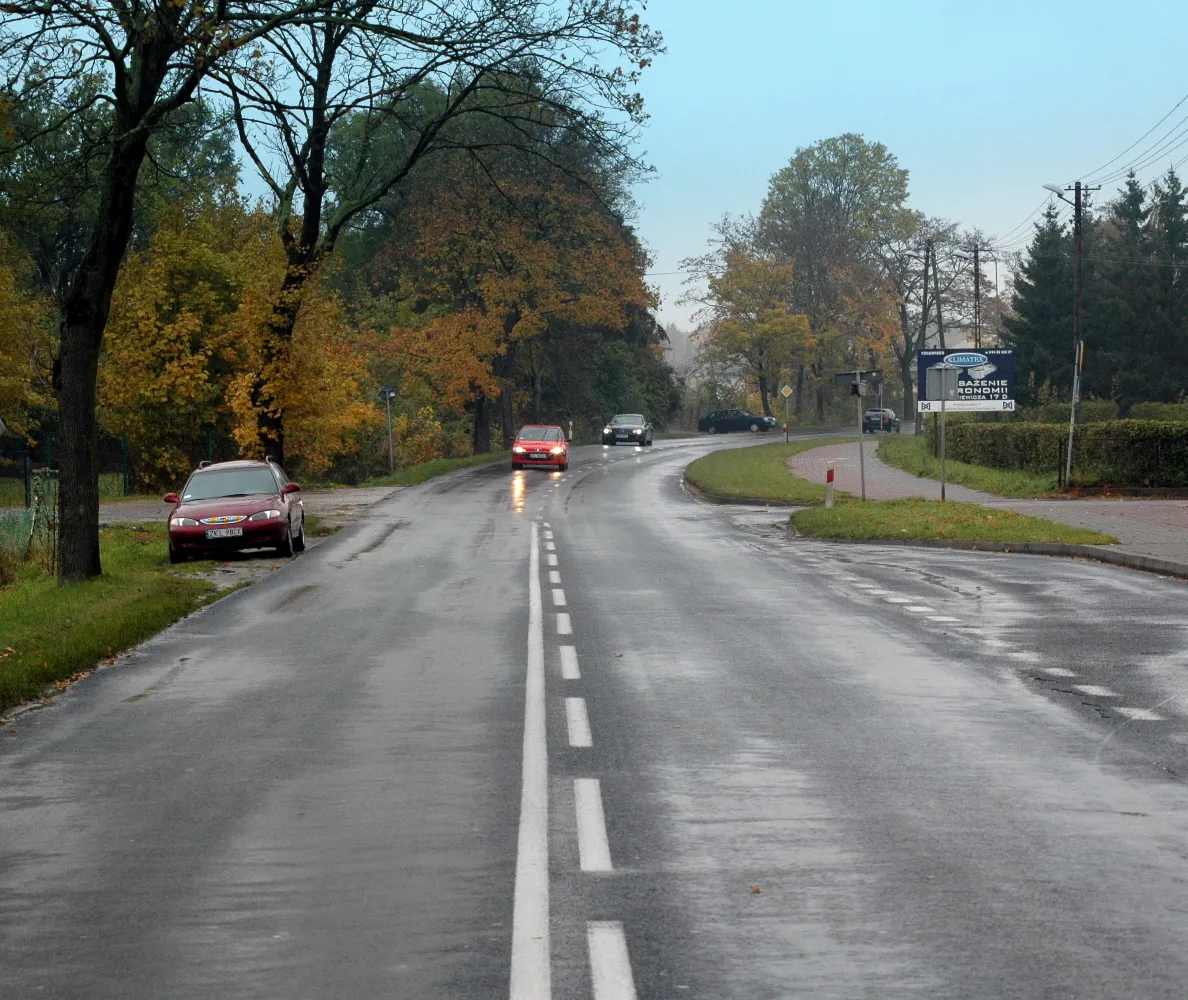 Photo showing: Droga wojewódzka nr 102 w Zieleniewie.