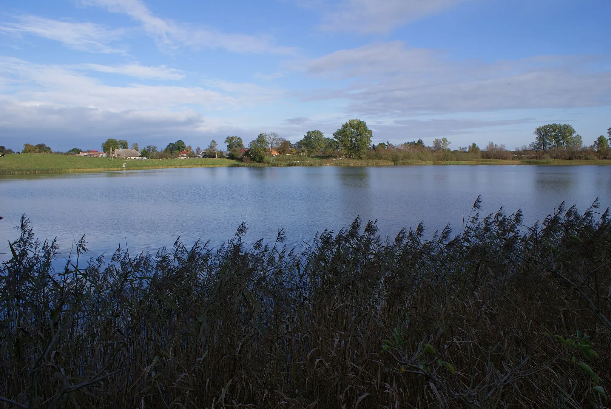 Photo showing: Borek - lake in West Pomaranian Voivodship in Kołobrzeg County