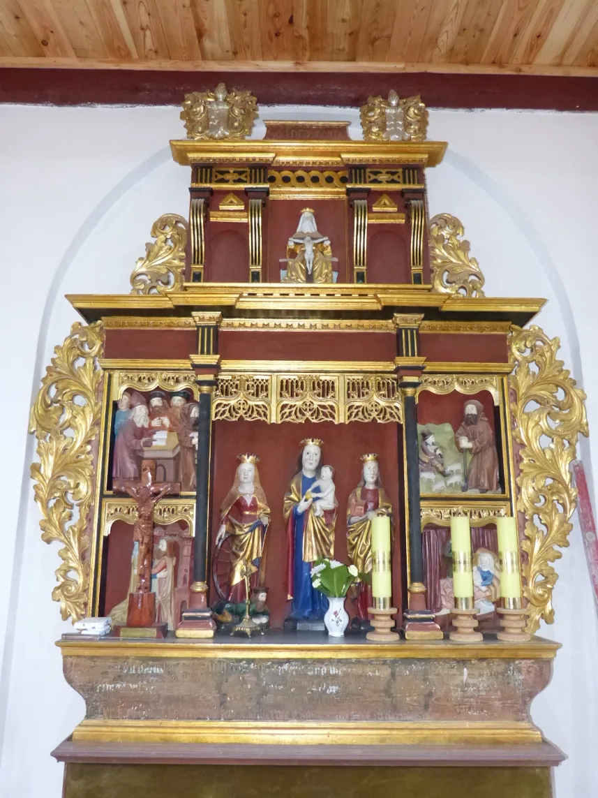 Photo showing: Stifteraltar der Familien Zastrow und Flemming