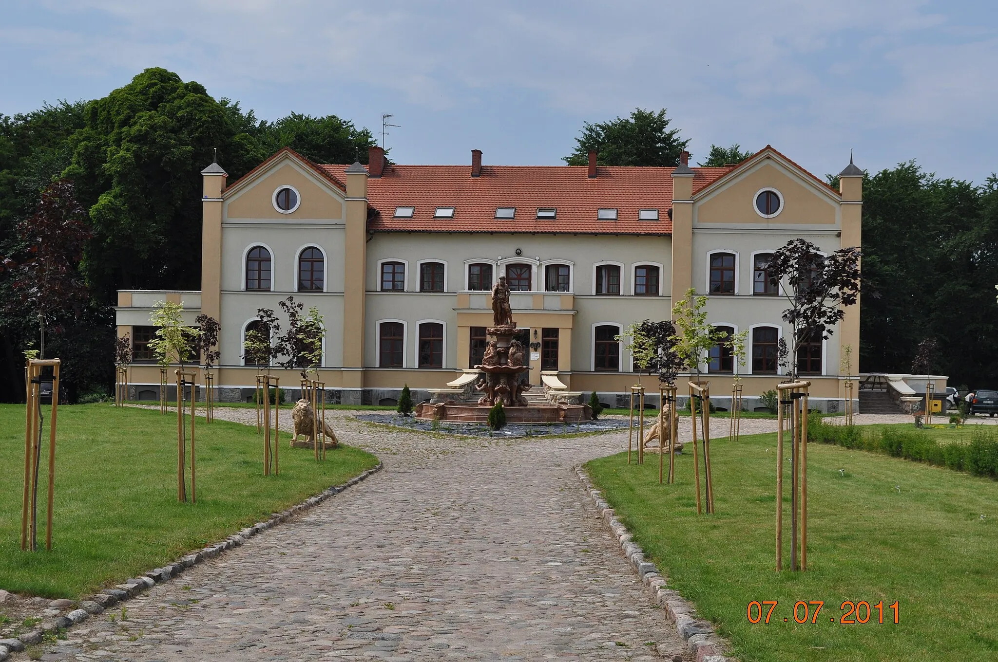 Photo showing: Palace in Słonowice, Poland