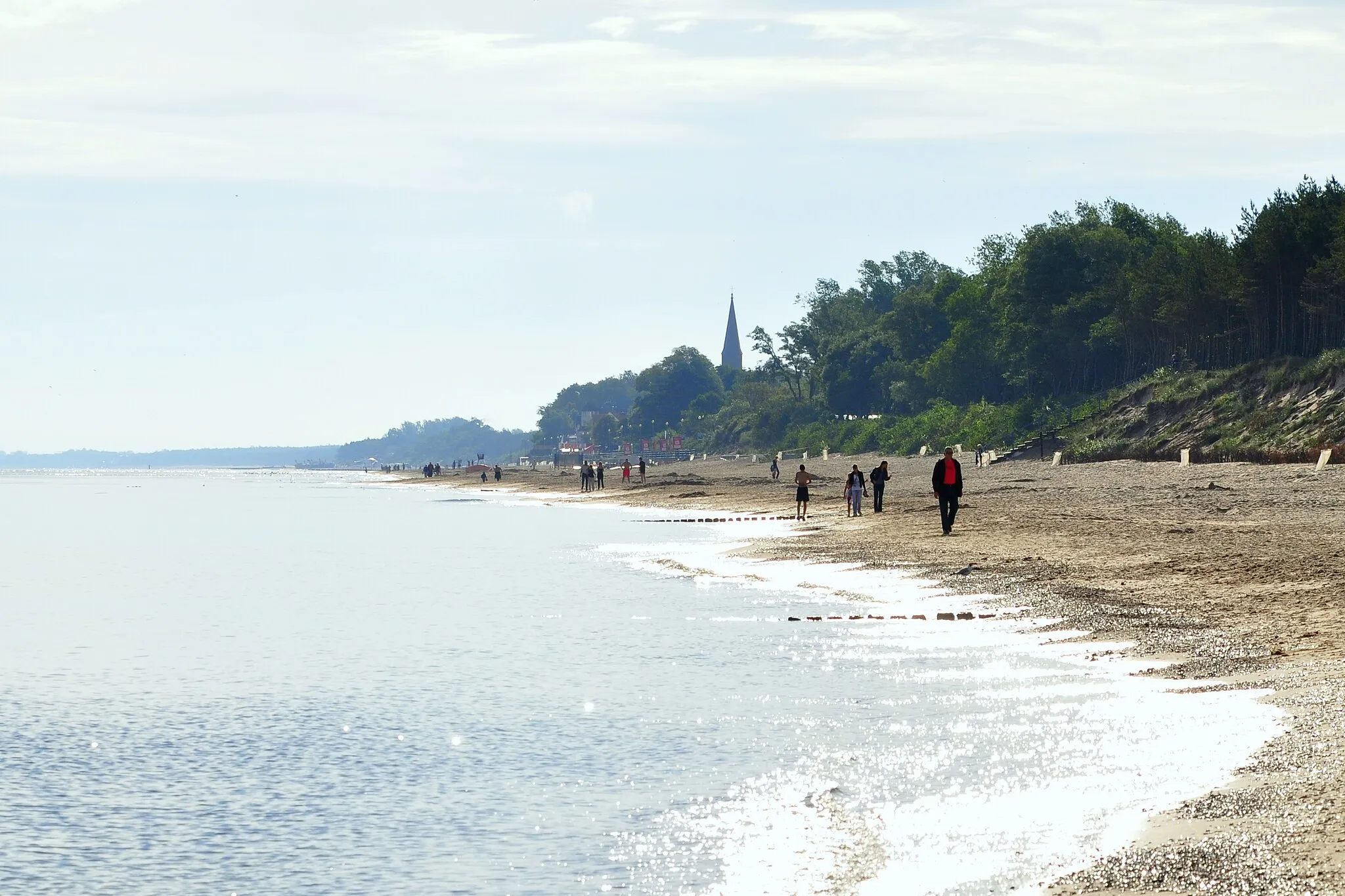 Photo showing: Plaża w Sarbinowie