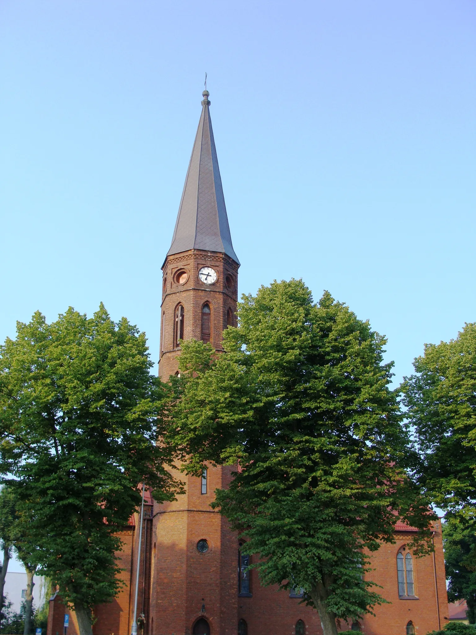 Photo showing: Sarbinowo, kościół ewangelicki, ob. rzym.-kat. p.w. Wniebowzięcia NMP, 1856